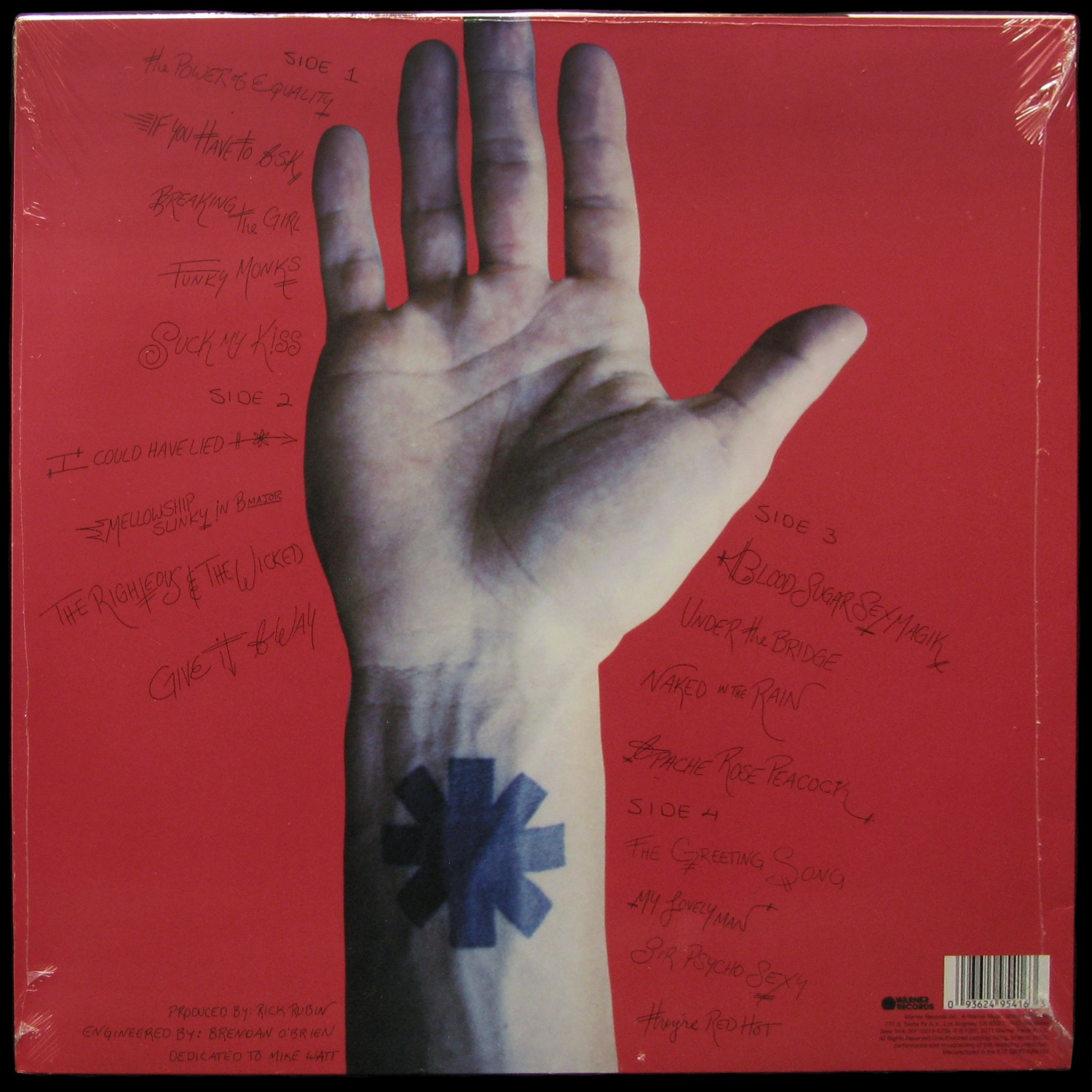LP Red Hot Chili Peppers — Blood Sugar Sex Magik (2LP) фото 2