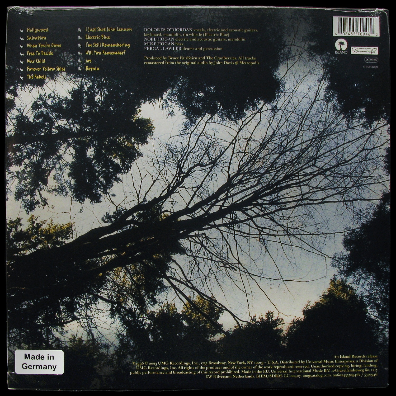 LP Cranberries — To The Faithful Departed фото 2