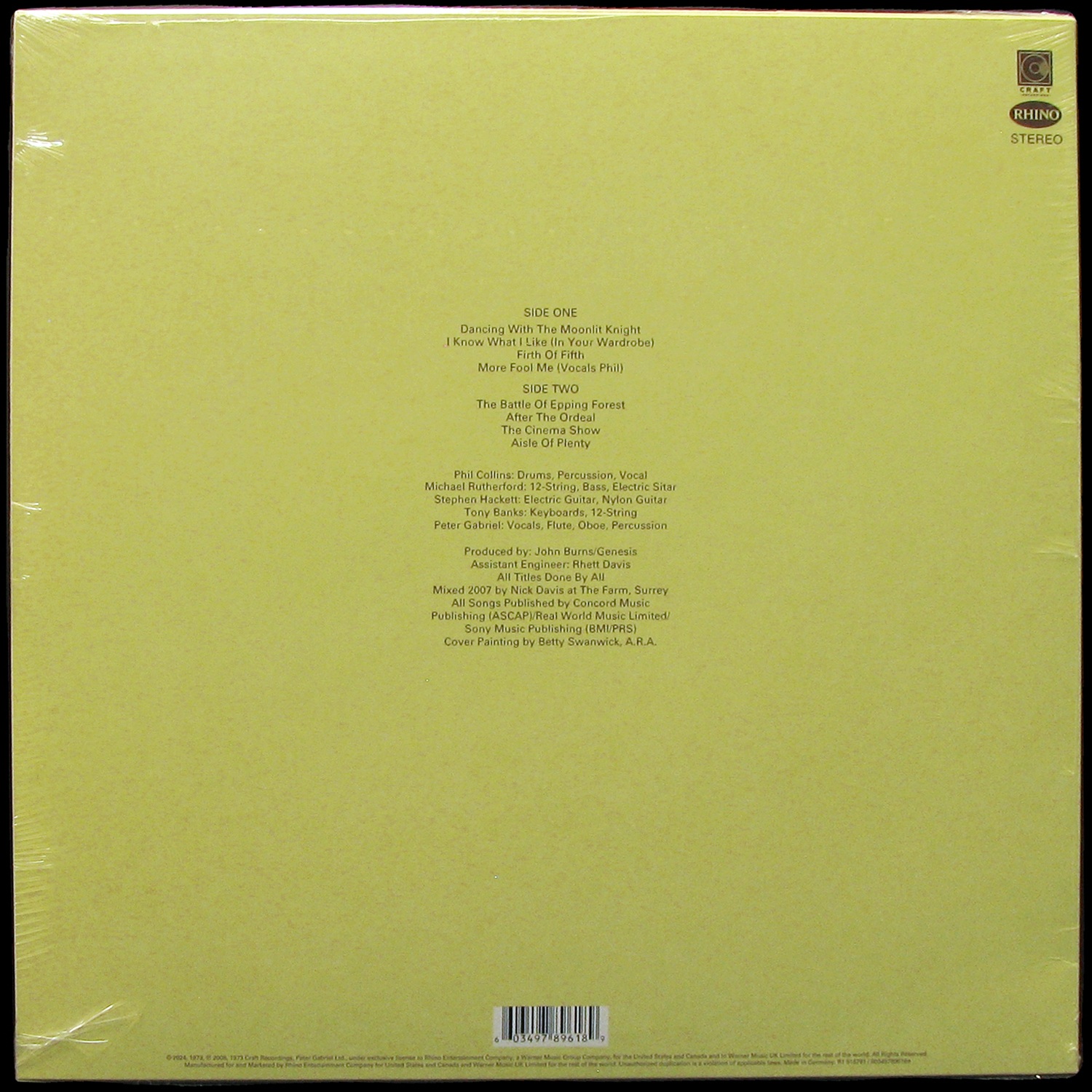 LP Genesis — Selling England By The Pound фото 2