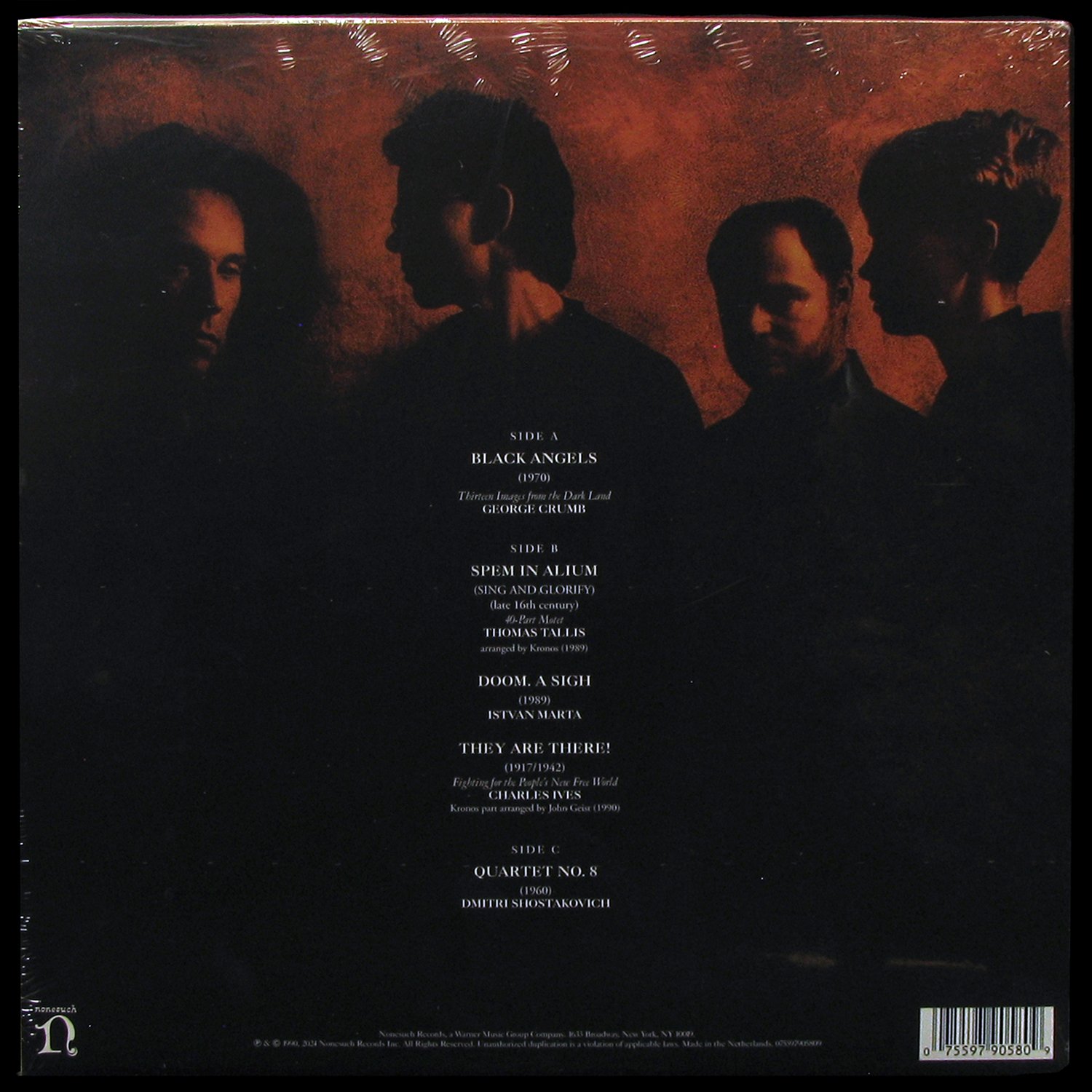 LP Kronos Quartet — Black Angels фото 2