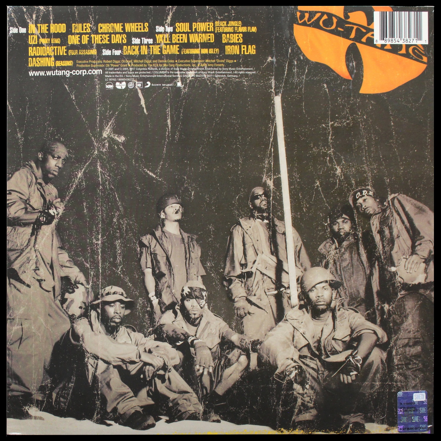 LP Wu-Tang Clan — Iron Flag (2LP) фото 2