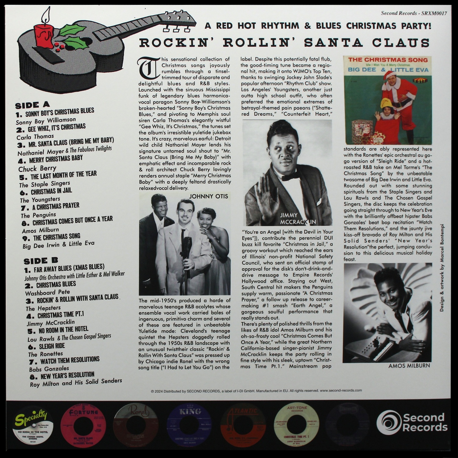 LP V/A — Rockin’ Rollin’ Santa Claus фото 2