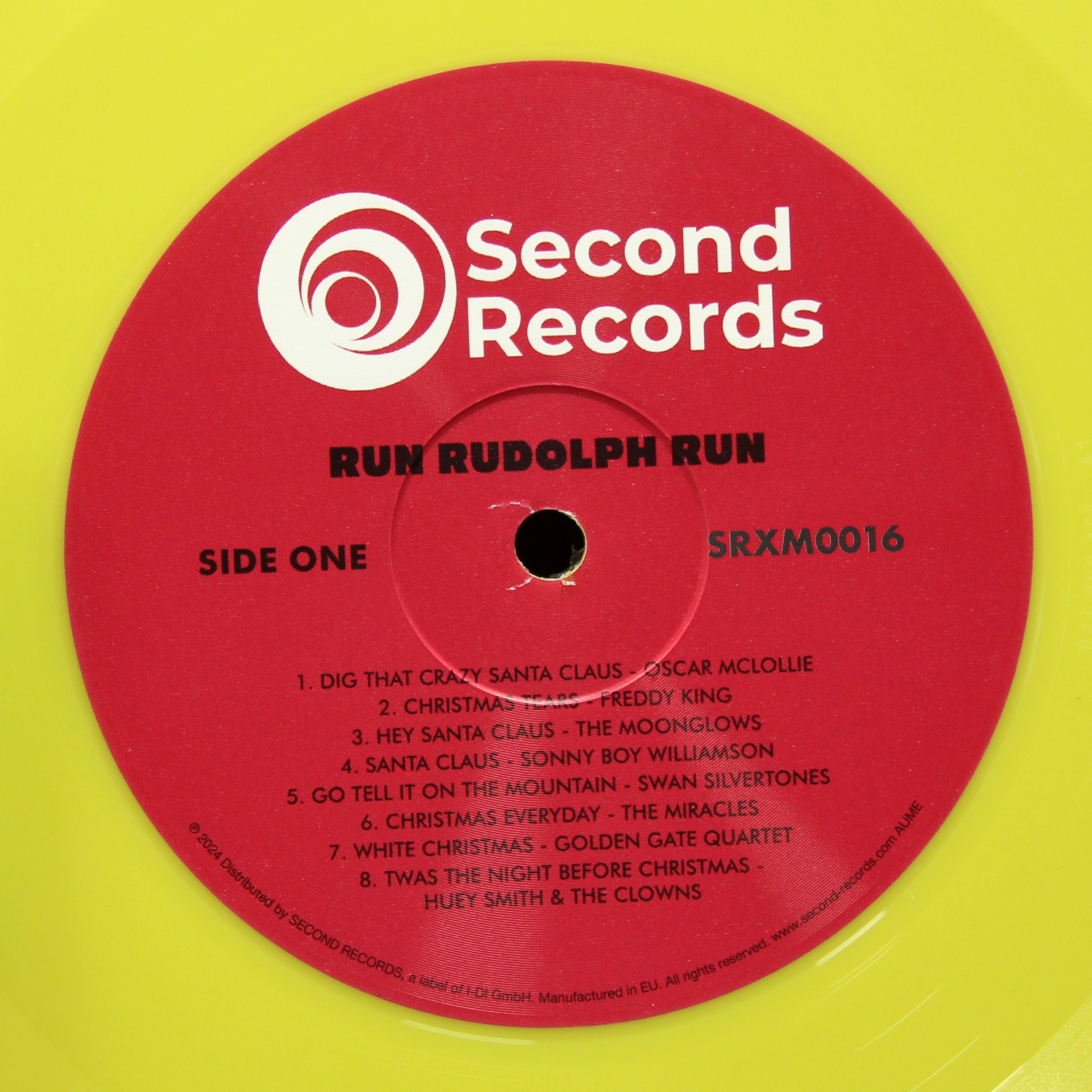 LP V/A — Run Rudolph Run (цветной винил) фото 3