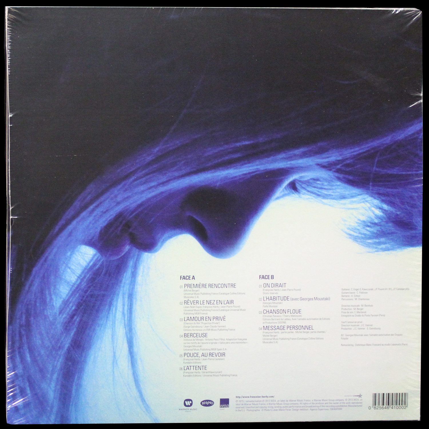 LP Francoise Hardy — Message Personnel фото 2