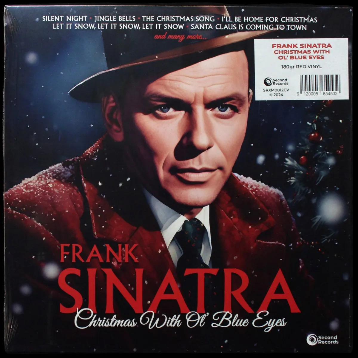 LP Frank Sinatra — Christmas With Ol Blue Eyes (цветной винил) фото
