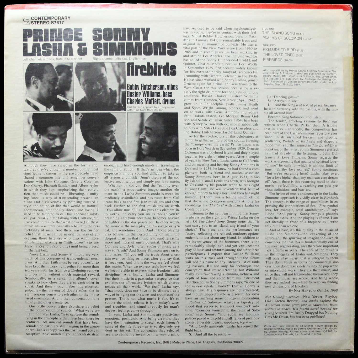 LP Prince Lasha — Firebirds фото 2