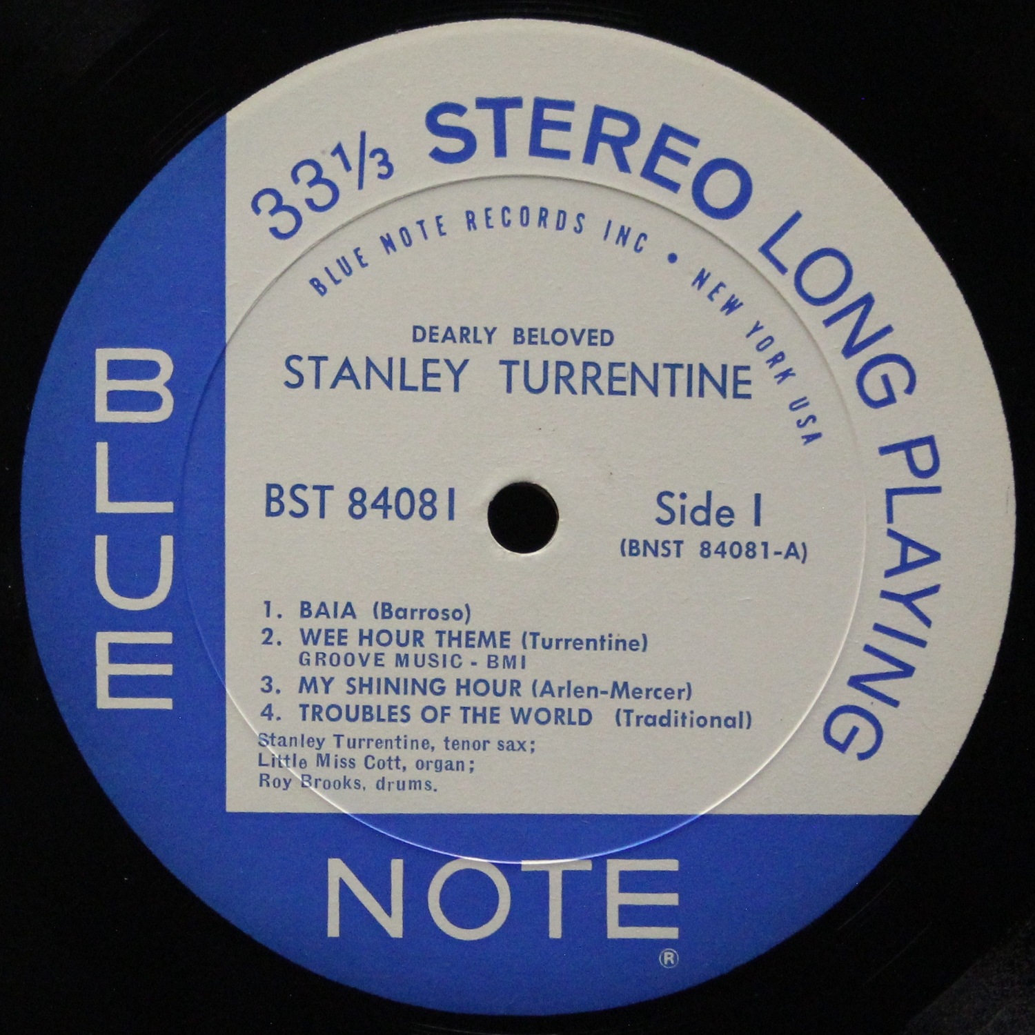 LP Stanley Turrentine — Dearly Beloved фото 3