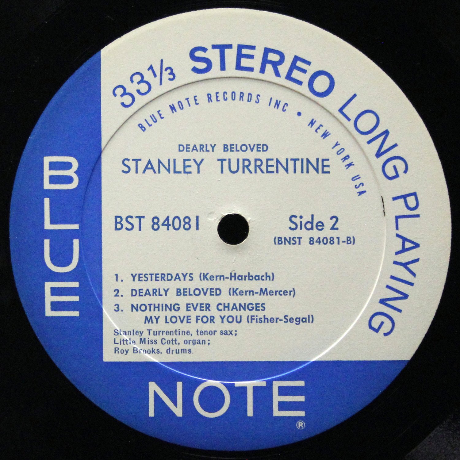 LP Stanley Turrentine — Dearly Beloved фото 4