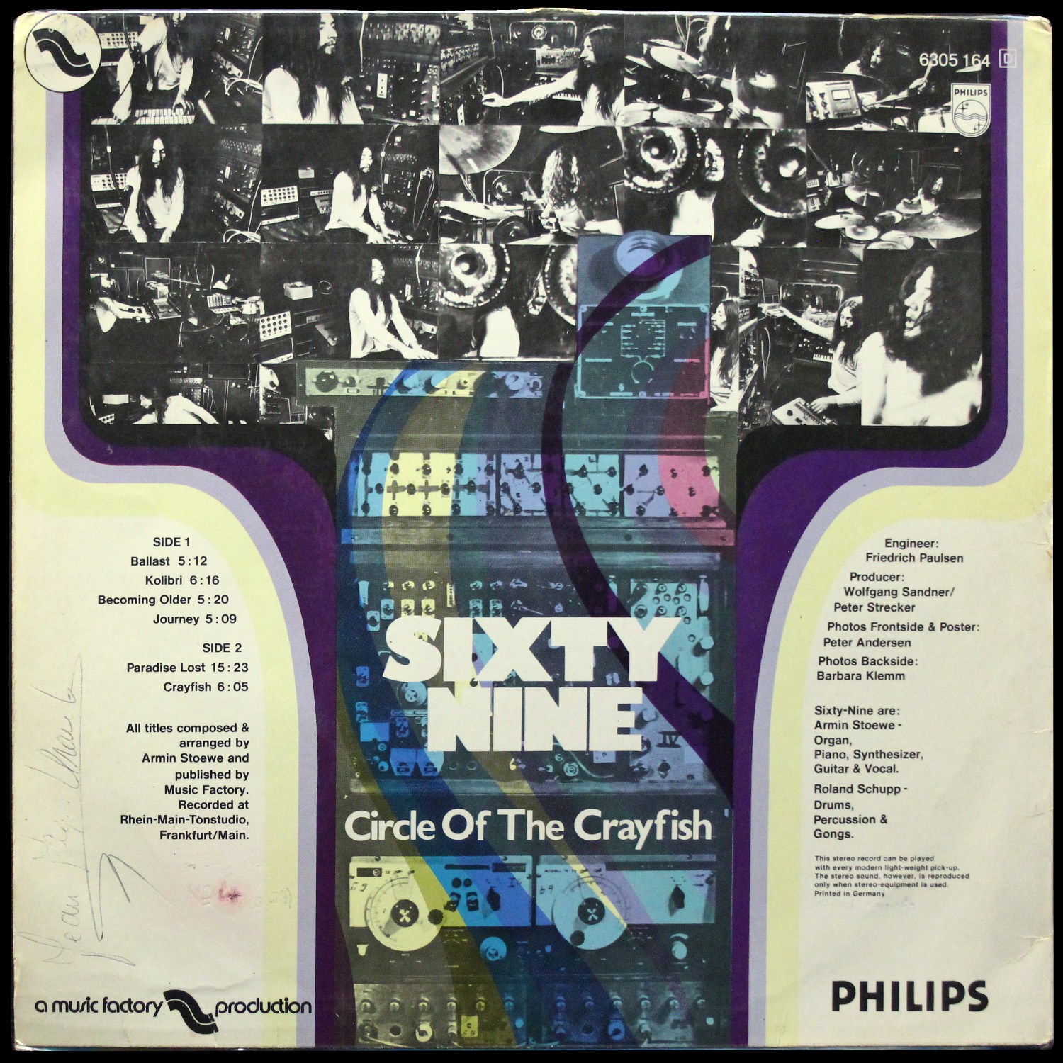 LP Sixty Nine — Circle Of The Crayfish фото 2