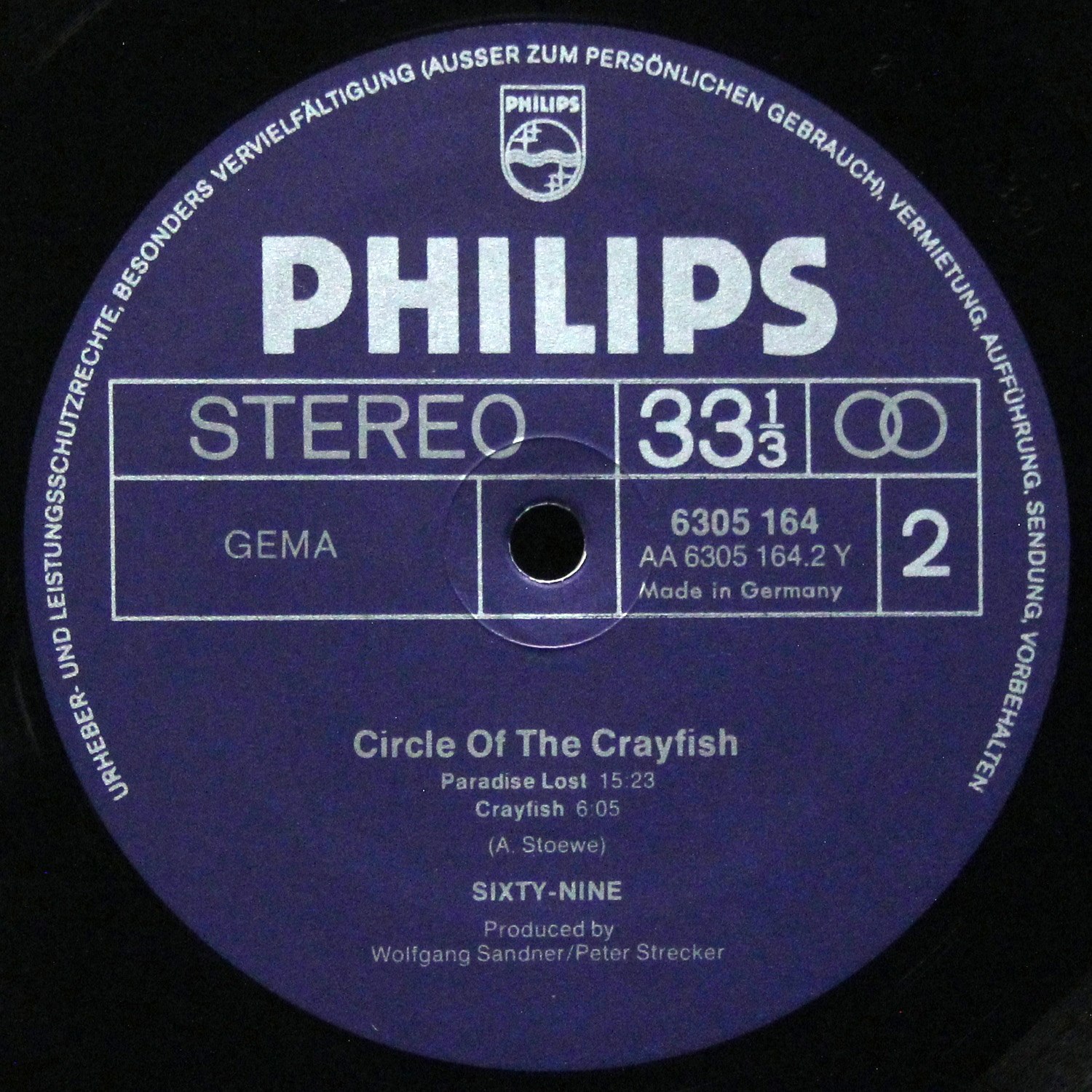 LP Sixty Nine — Circle Of The Crayfish фото 4