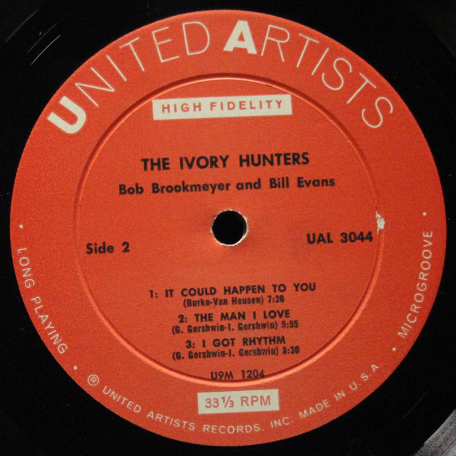 LP Bob Brookmeyer — Ivory Hunters (моно) фото 4