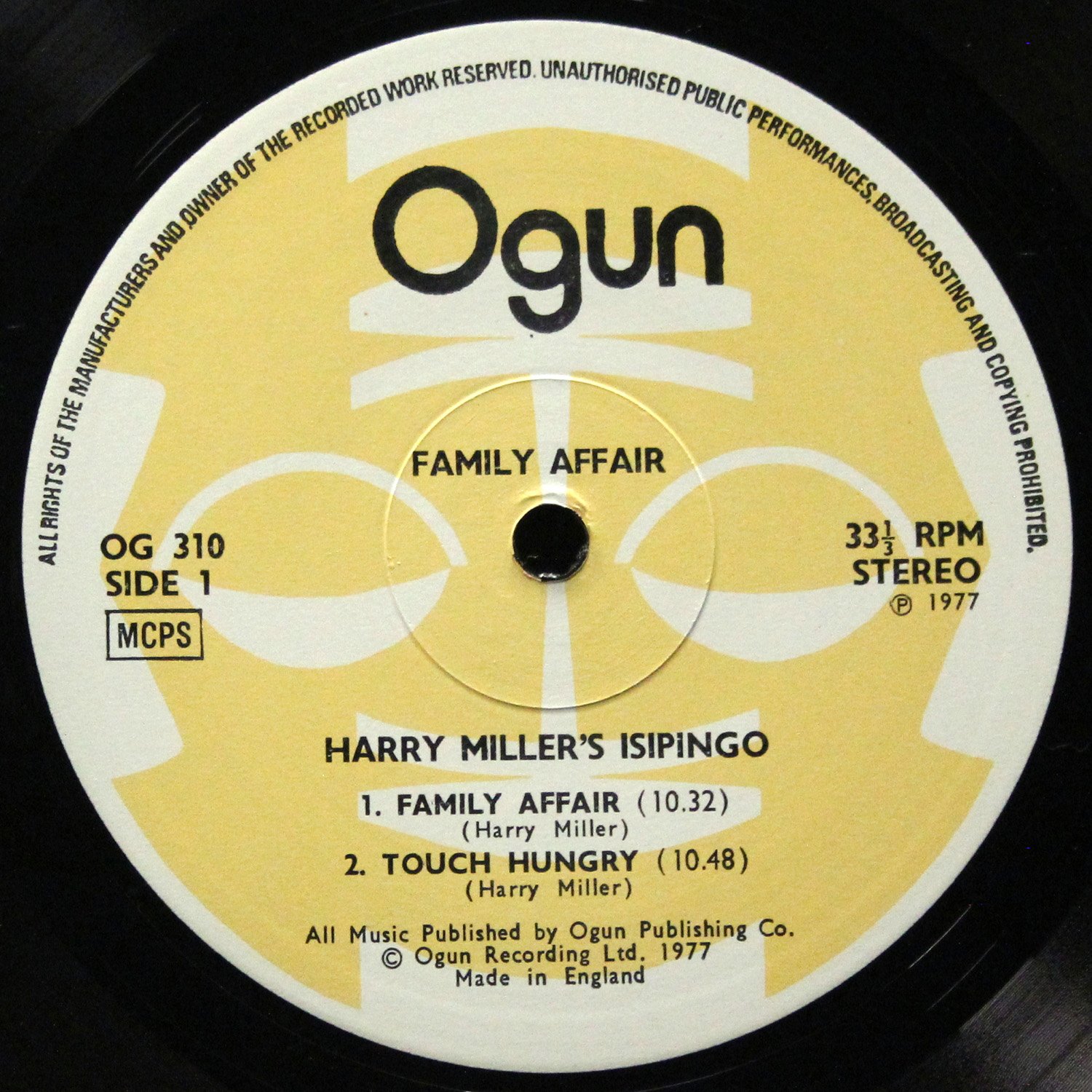 LP Harry Miller's Isipingo — Family Affair фото 3