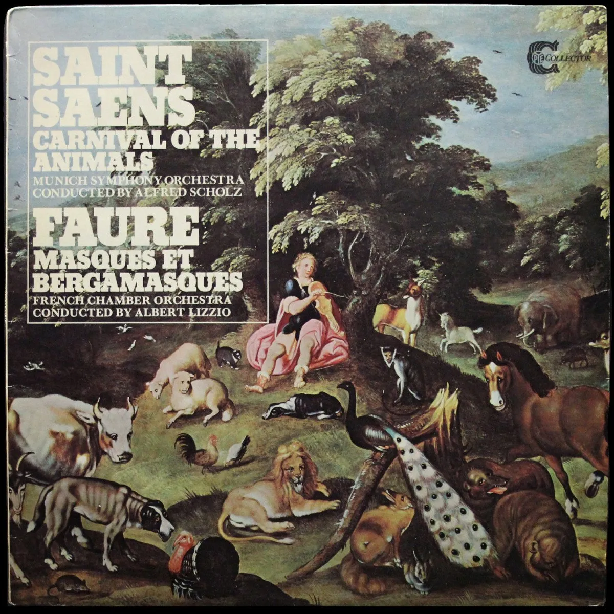 LP Alfred Scholz — Saint-Saens/Faure: Carnival Of The Animals/Masques Et Bergamasques фото