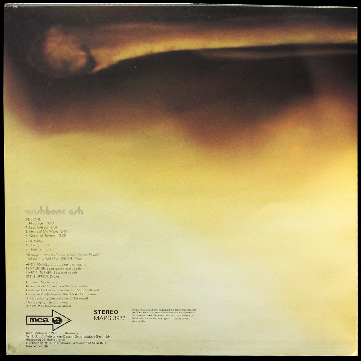 LP Wishbone Ash — Wishbone Ash фото 3