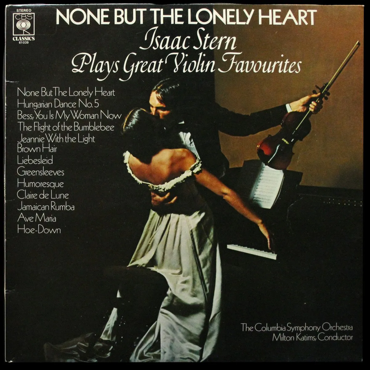LP Isaac Stern — None But The Lonely Heart - Isaac Stern Plays Great Violin Favorites фото