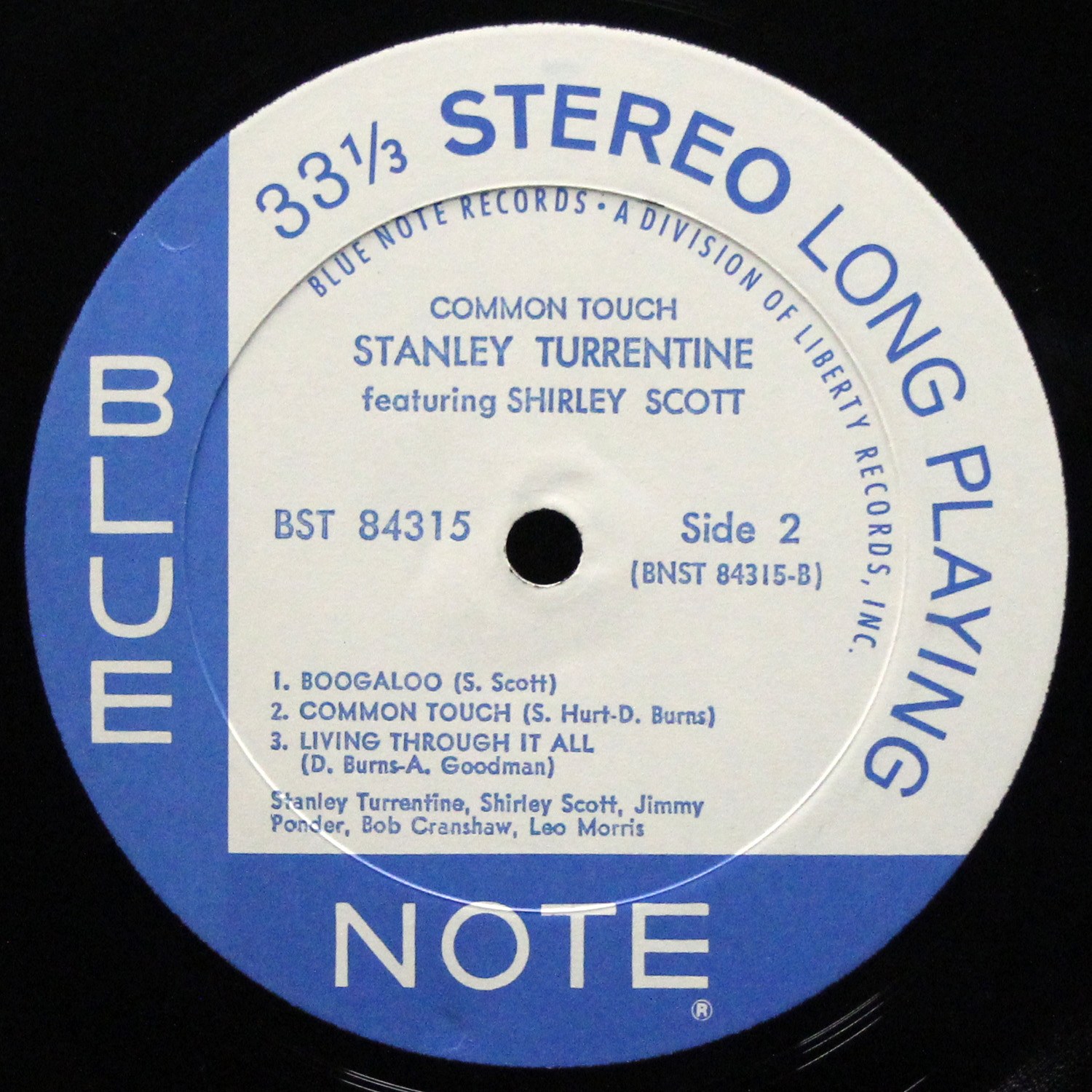 LP Stanley Turrentine — Common Touch фото 4