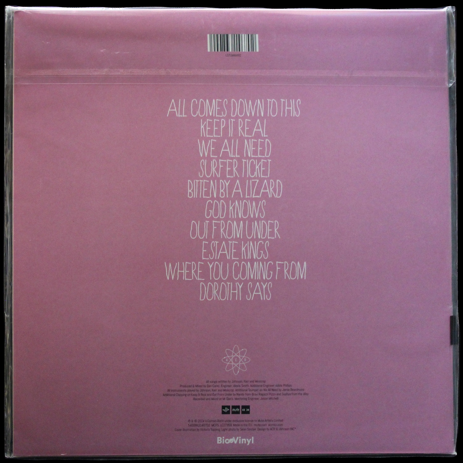 LP A Certain Ratio — It All Comes Down To This (цветной винил) фото 2