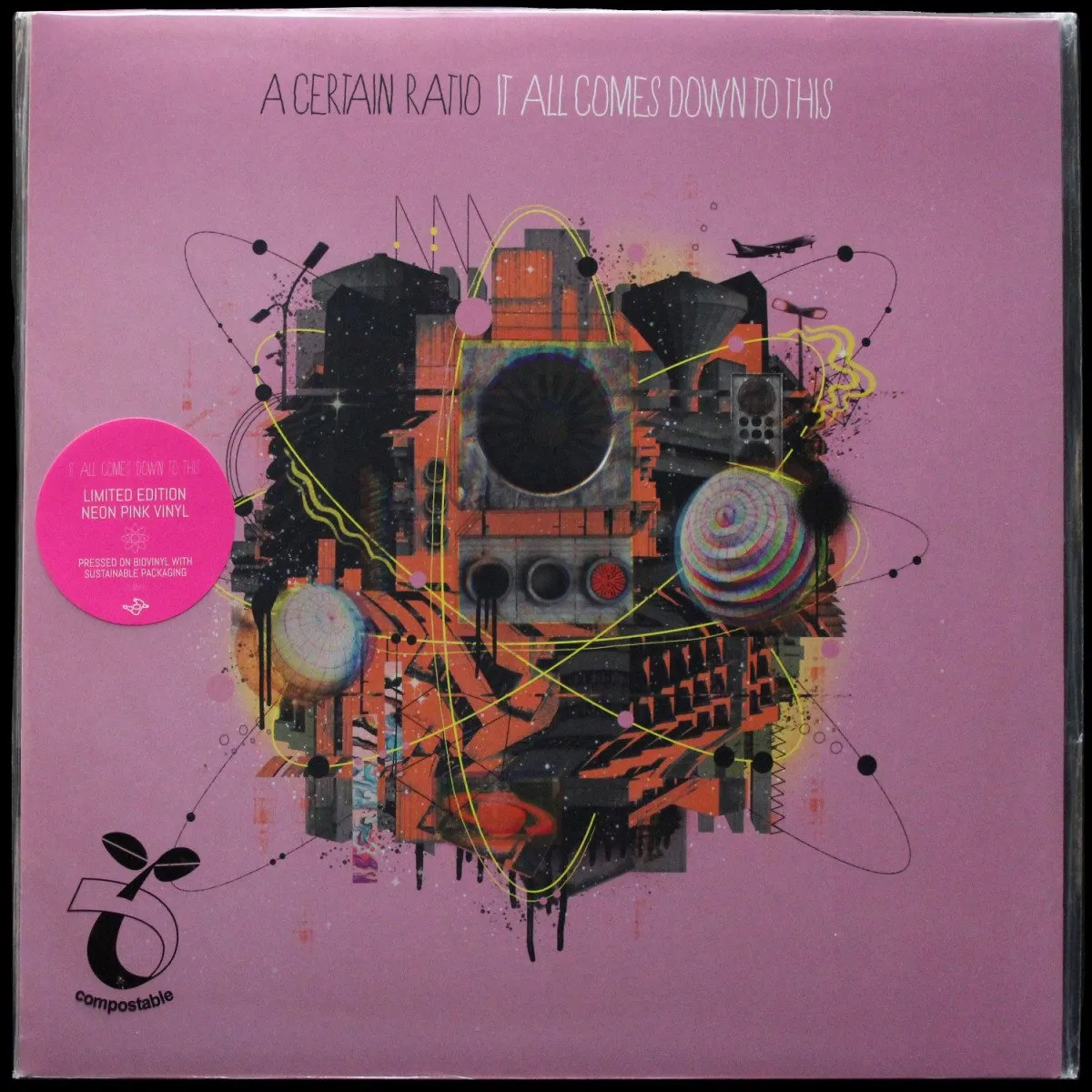 LP A Certain Ratio — It All Comes Down To This (цветной винил) фото