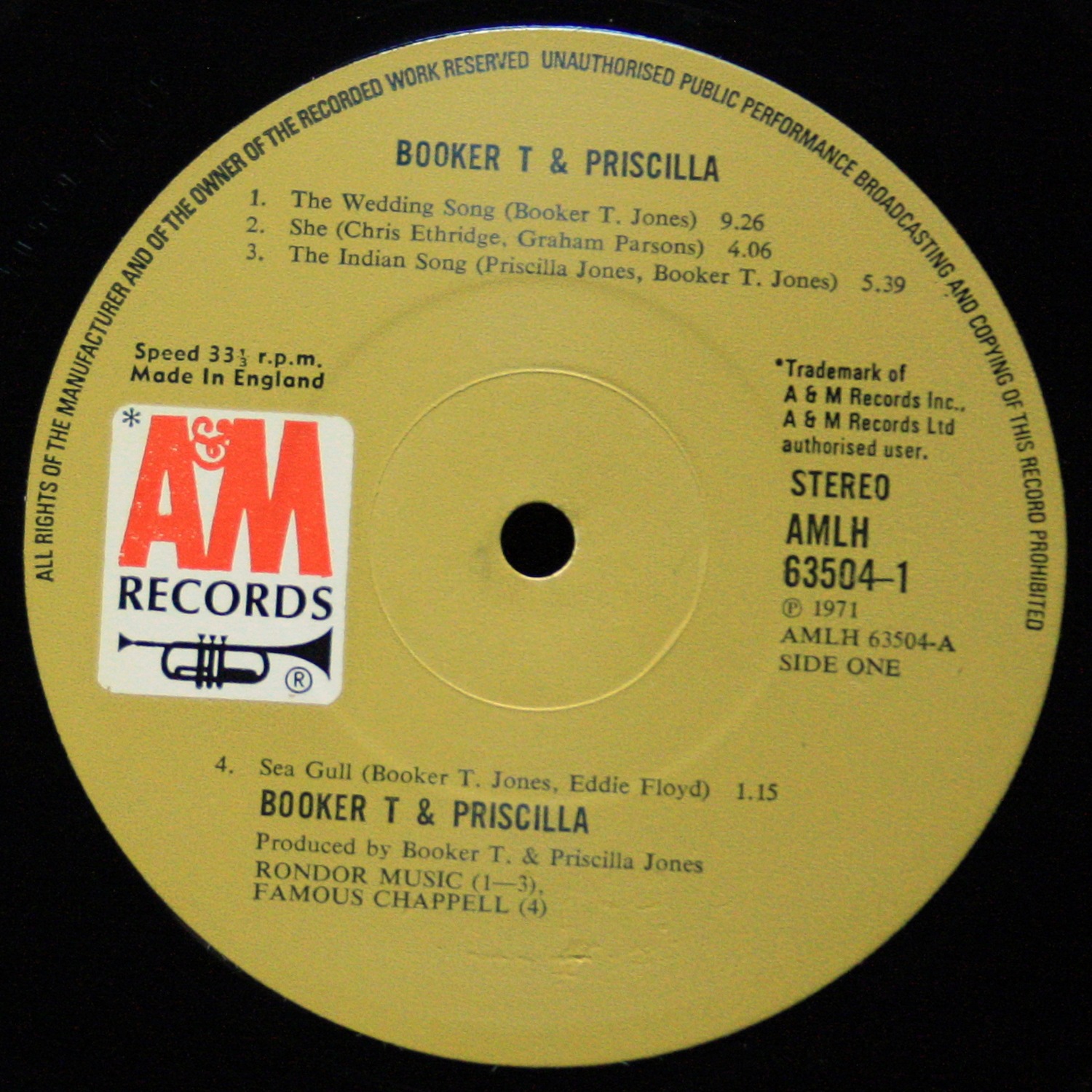 LP Booker T. — Booker T. & Priscilla (2LP) фото 2