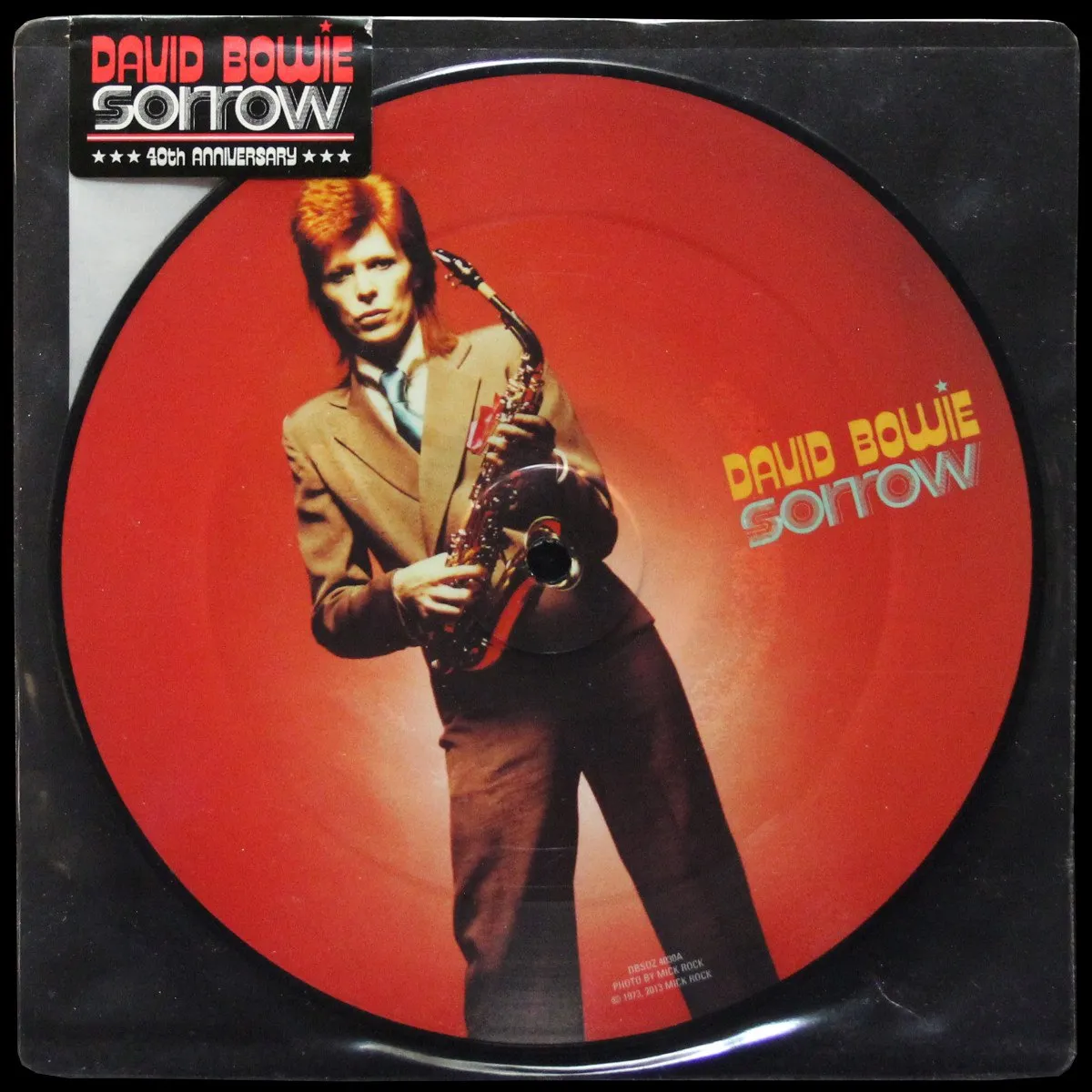 LP David Bowie — Sorrow (сингл,  picture disc (пикчер диск)) фото