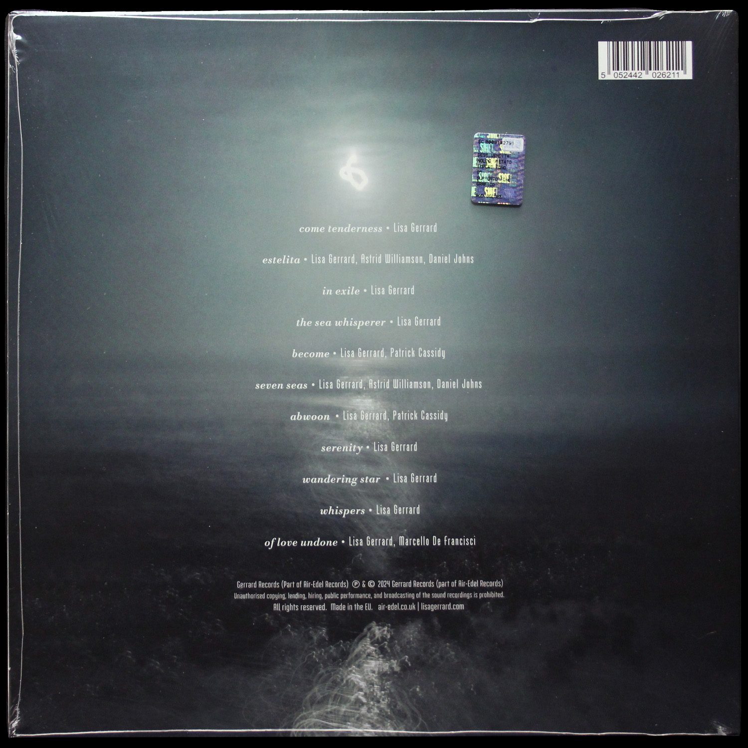 LP Lisa Gerrard — Come Tenderness фото 2