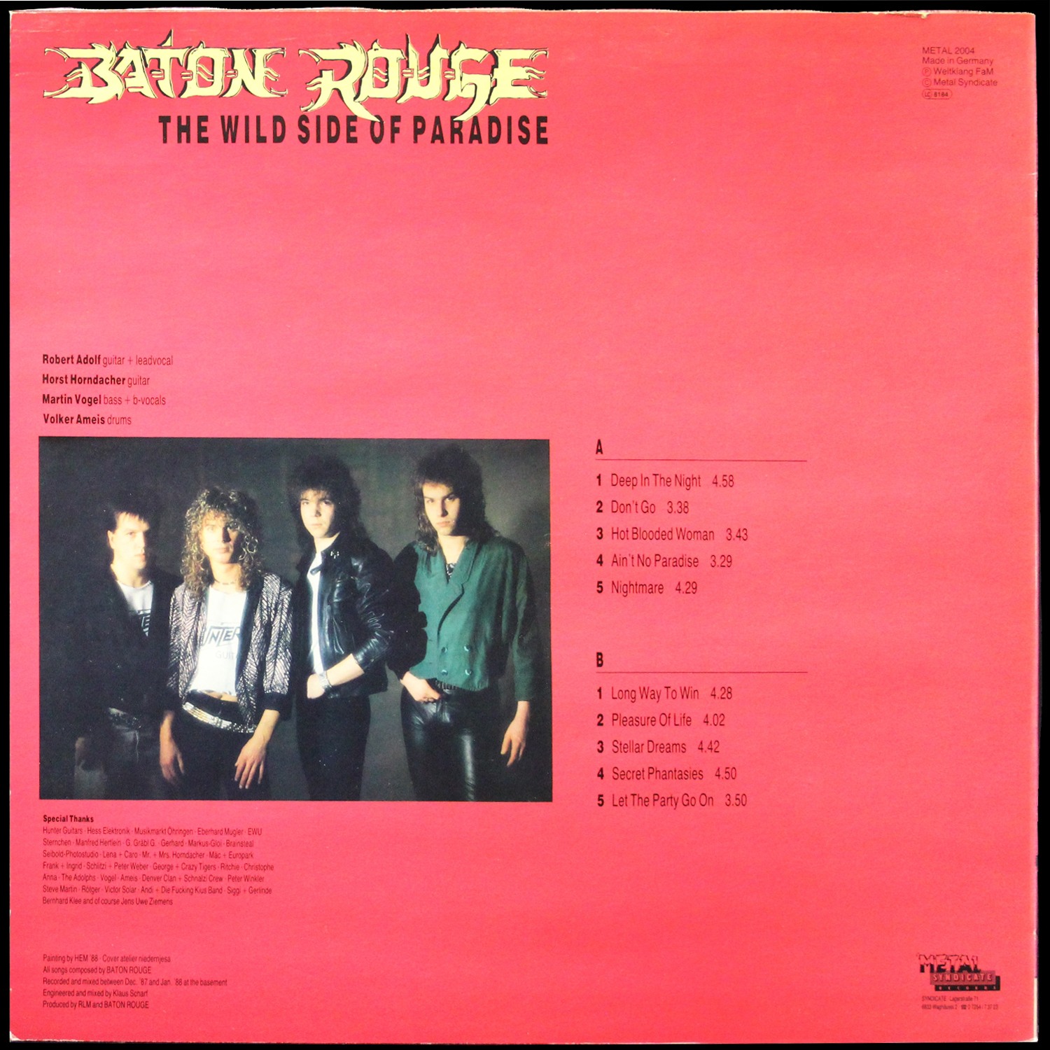 LP Baton Rouge — Wild Side Of Paradise фото 2