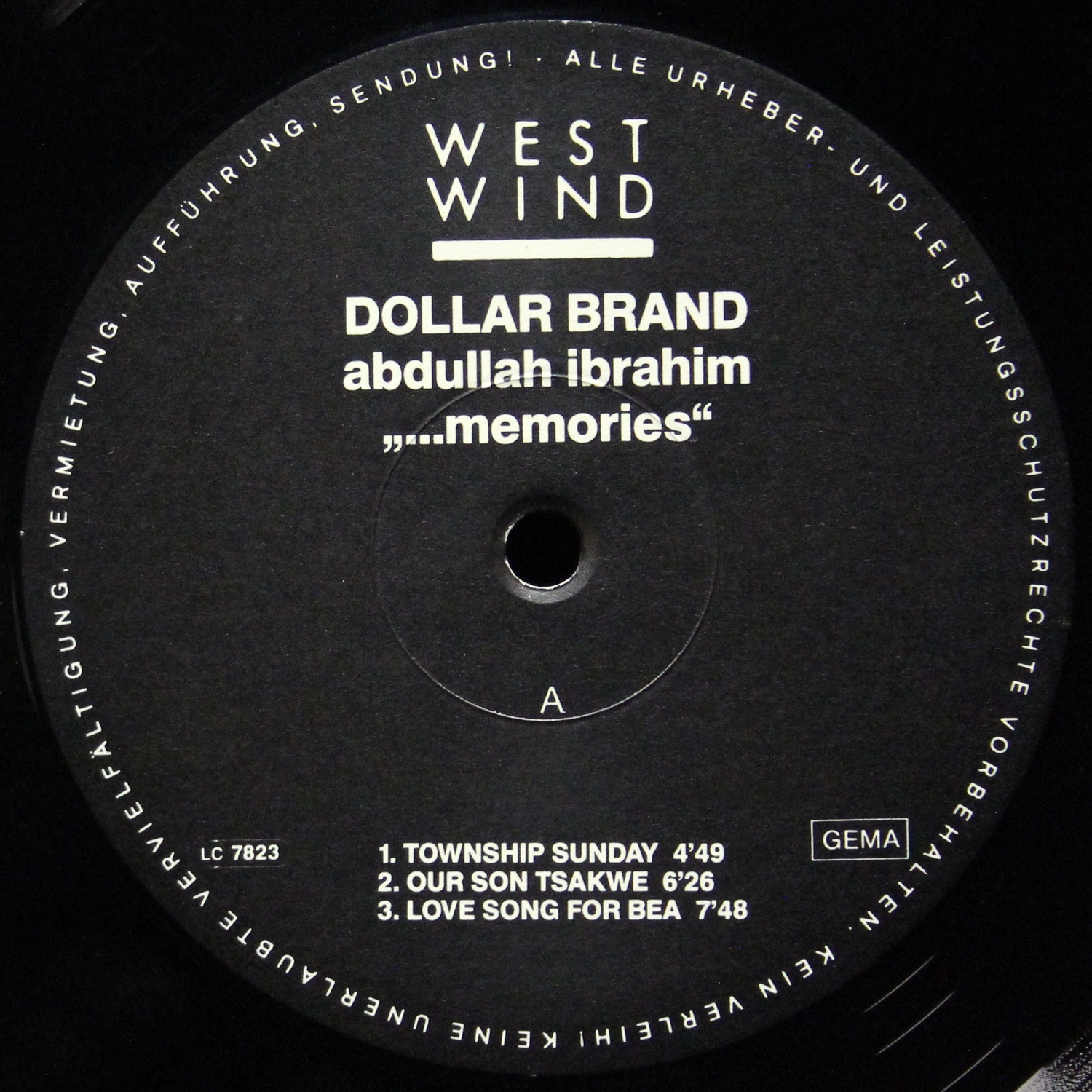 LP Dollar Brand — '...memories' фото 2