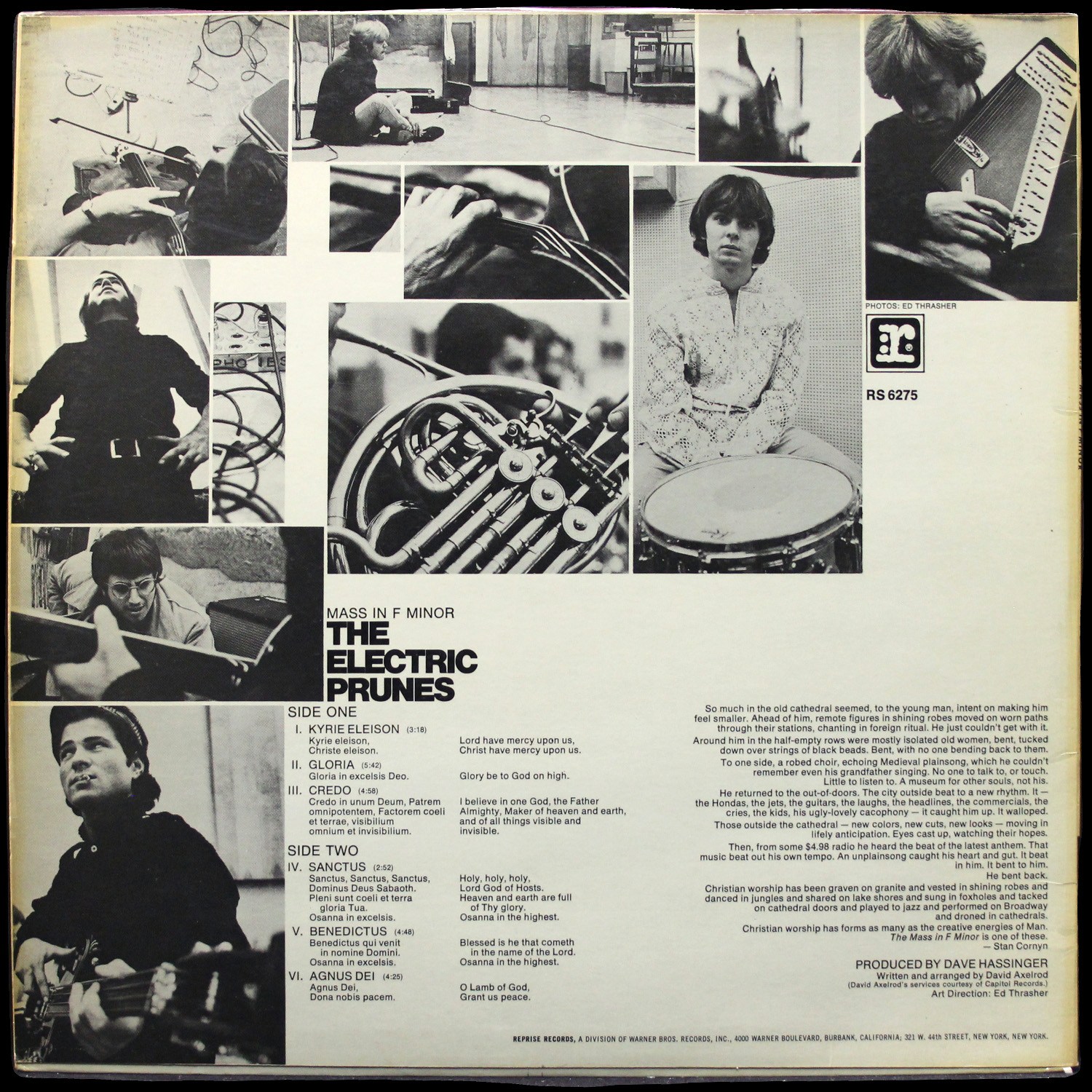 LP Electric Prunes — Mass In F Minor фото 2