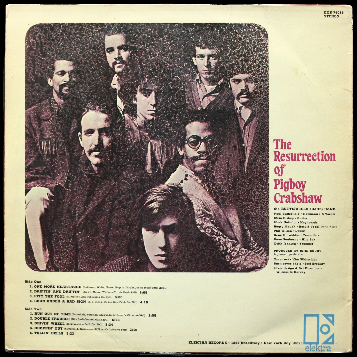 LP Butterfield Blues Band — Resurrection Of Pigboy Crabshaw фото 2