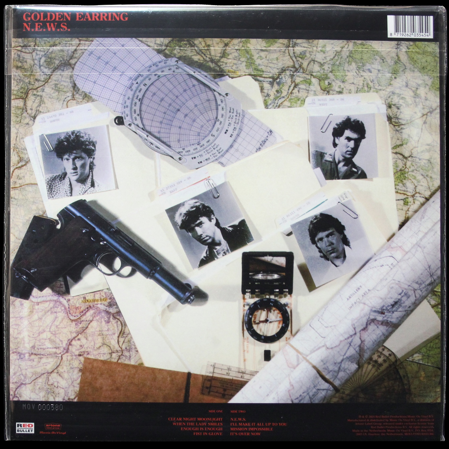 LP Golden Earring — N.E.W.S. (цветной винил) фото 2