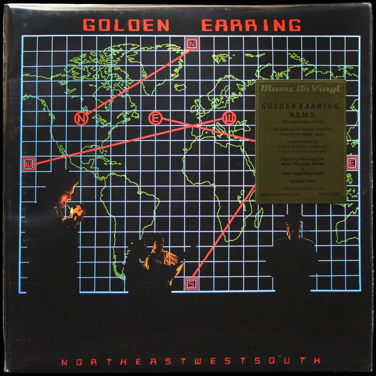 LP Golden Earring — N.E.W.S. (цветной винил) фото