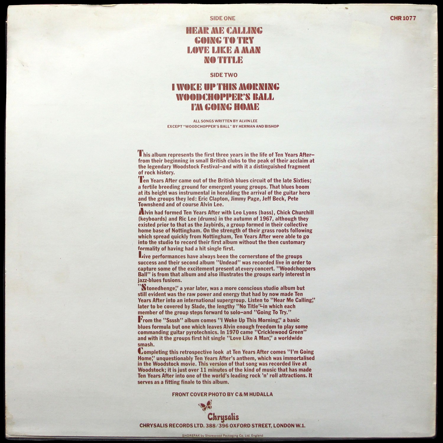 LP Ten Years After — Goin' Home! фото 2