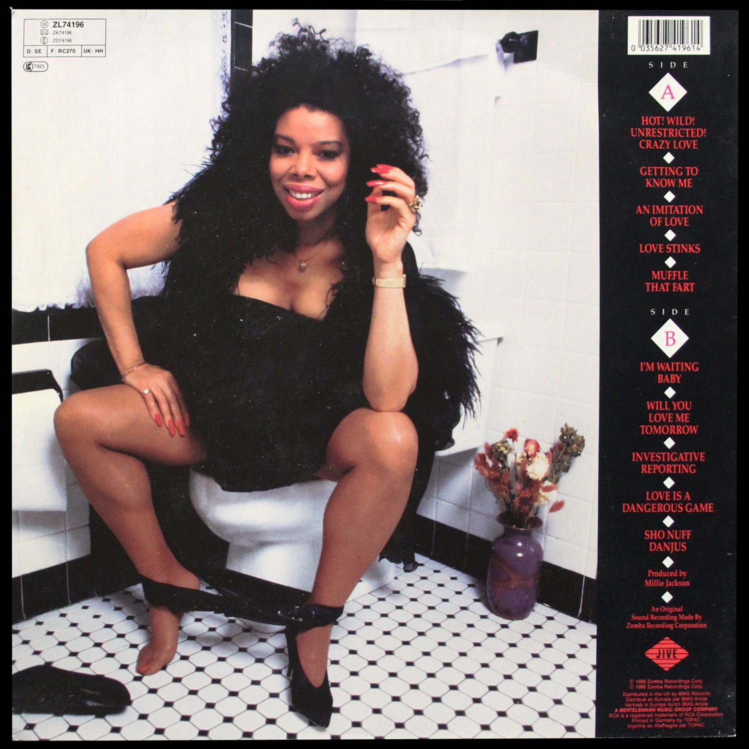 LP Millie Jackson — Back To The S..t! фото 3