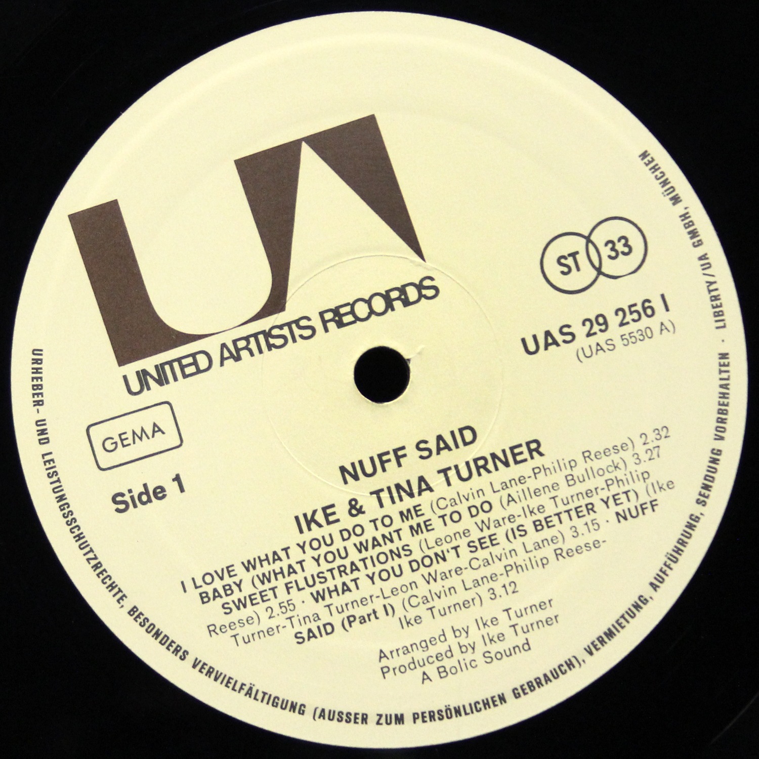 LP Ike & Tina Turner — Nuff Said фото 3