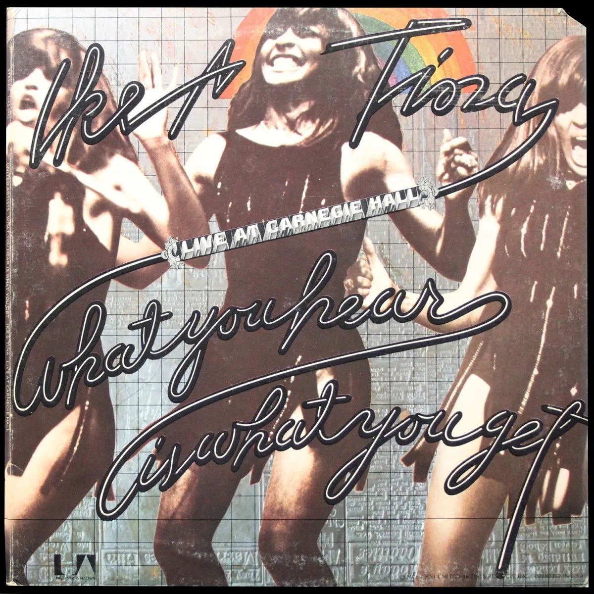 LP Ike & Tina Turner — What You Hear Is What You Get - live At carnegie Hall (2LP) фото