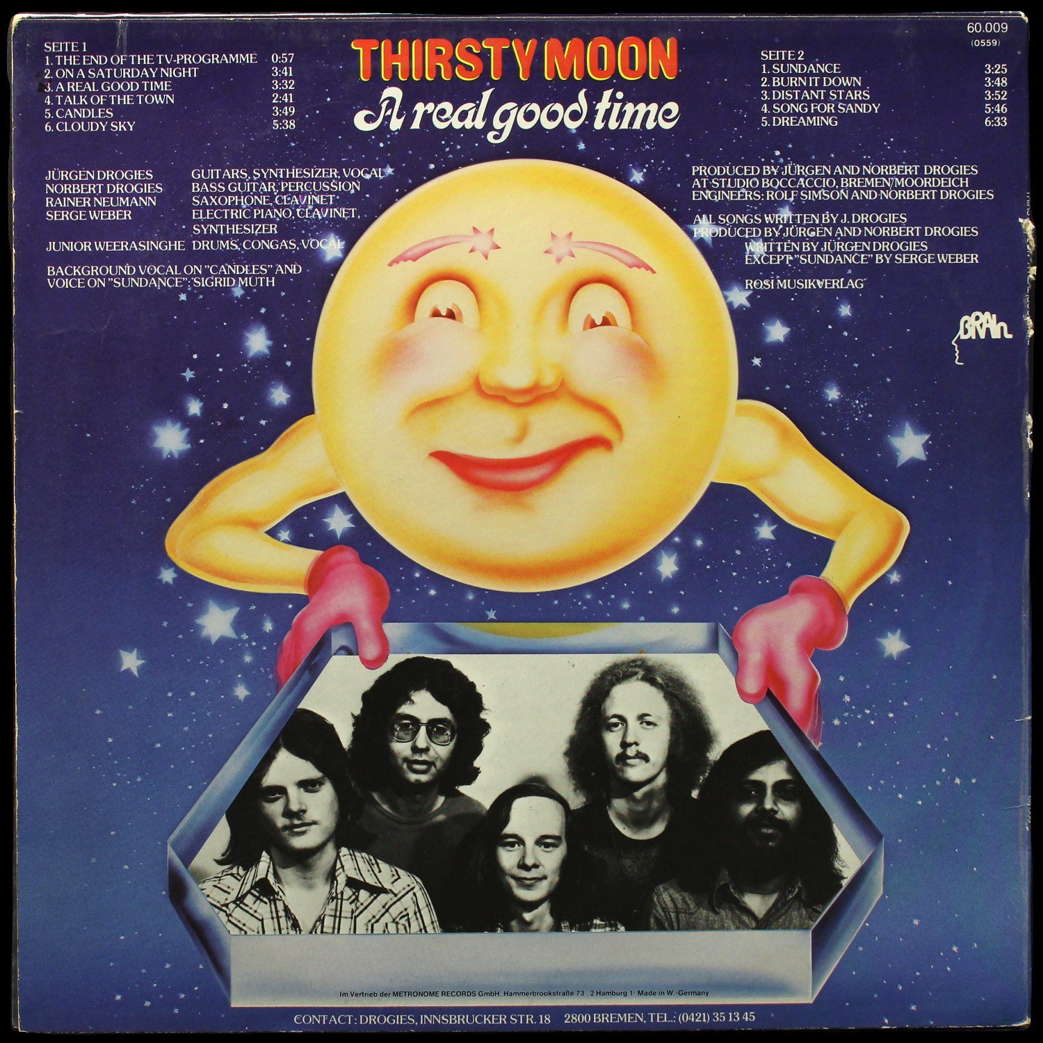 LP Thirsty Moon — Real Good Time фото 2