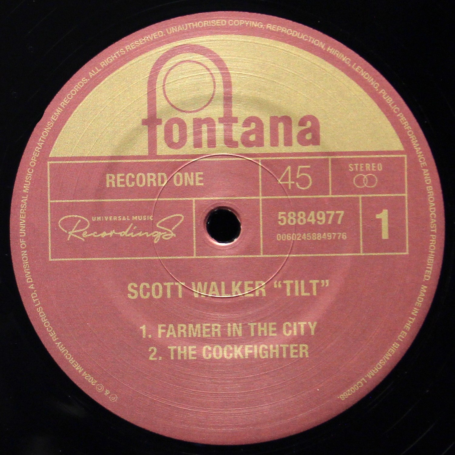 LP Scott Walker — Tilt (2LP) фото 3