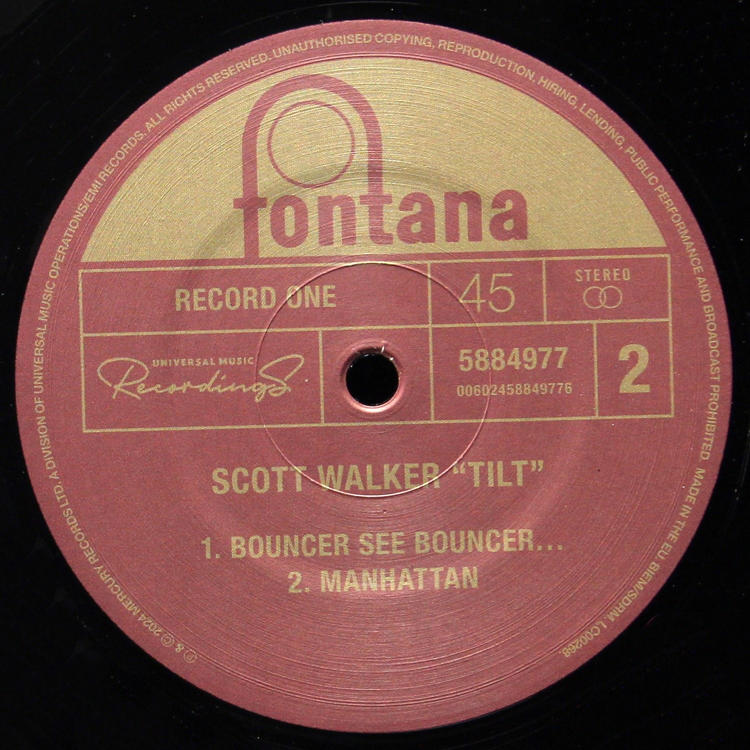 LP Scott Walker — Tilt (2LP) фото 4