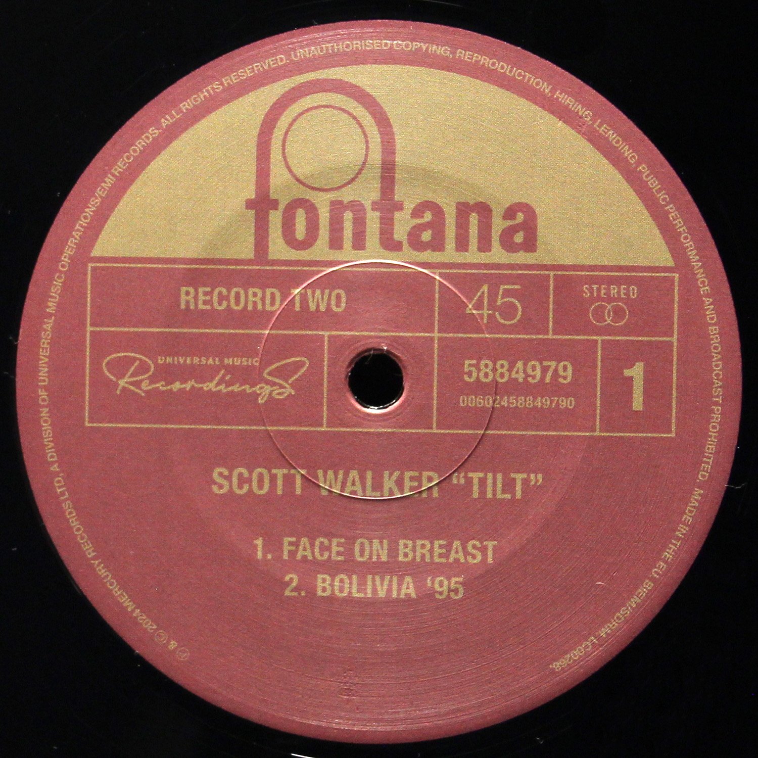 LP Scott Walker — Tilt (2LP) фото 5