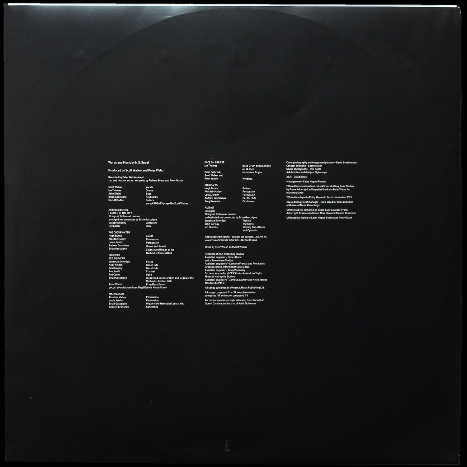 LP Scott Walker — Tilt (2LP) фото 8