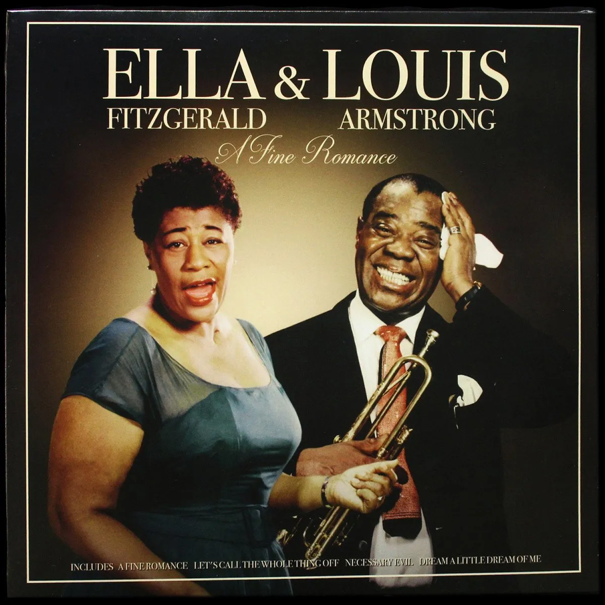 LP Ella Fitzgerald — A Fine Romance фото