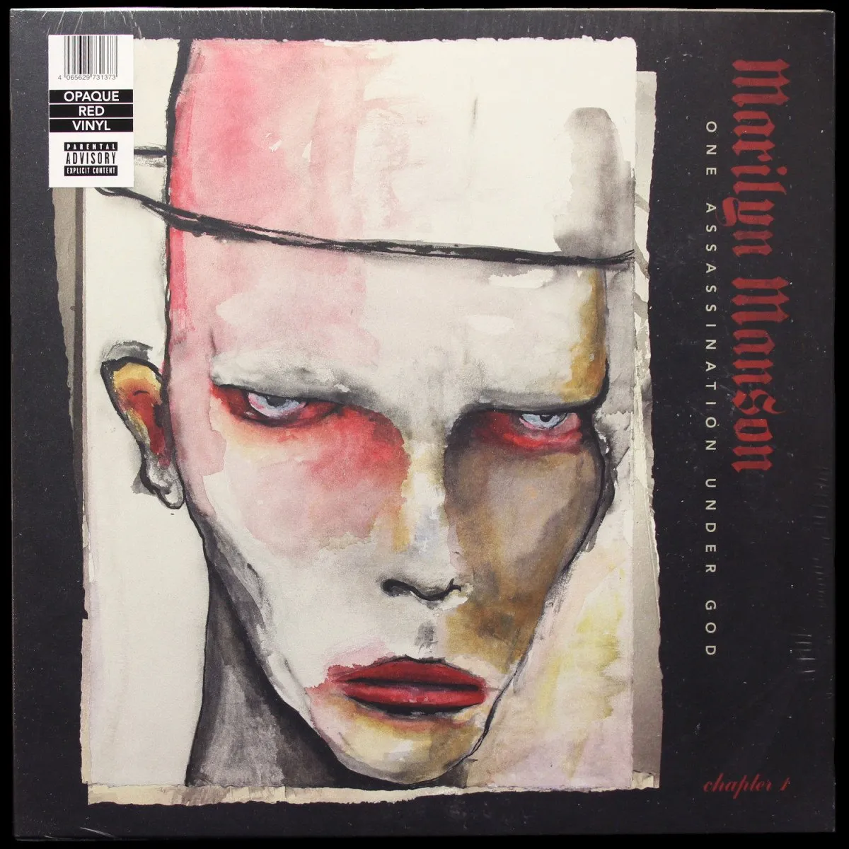 LP Marilyn Manson — One Assassination Under God (Chapter 1) (opaque red vinyl) фото