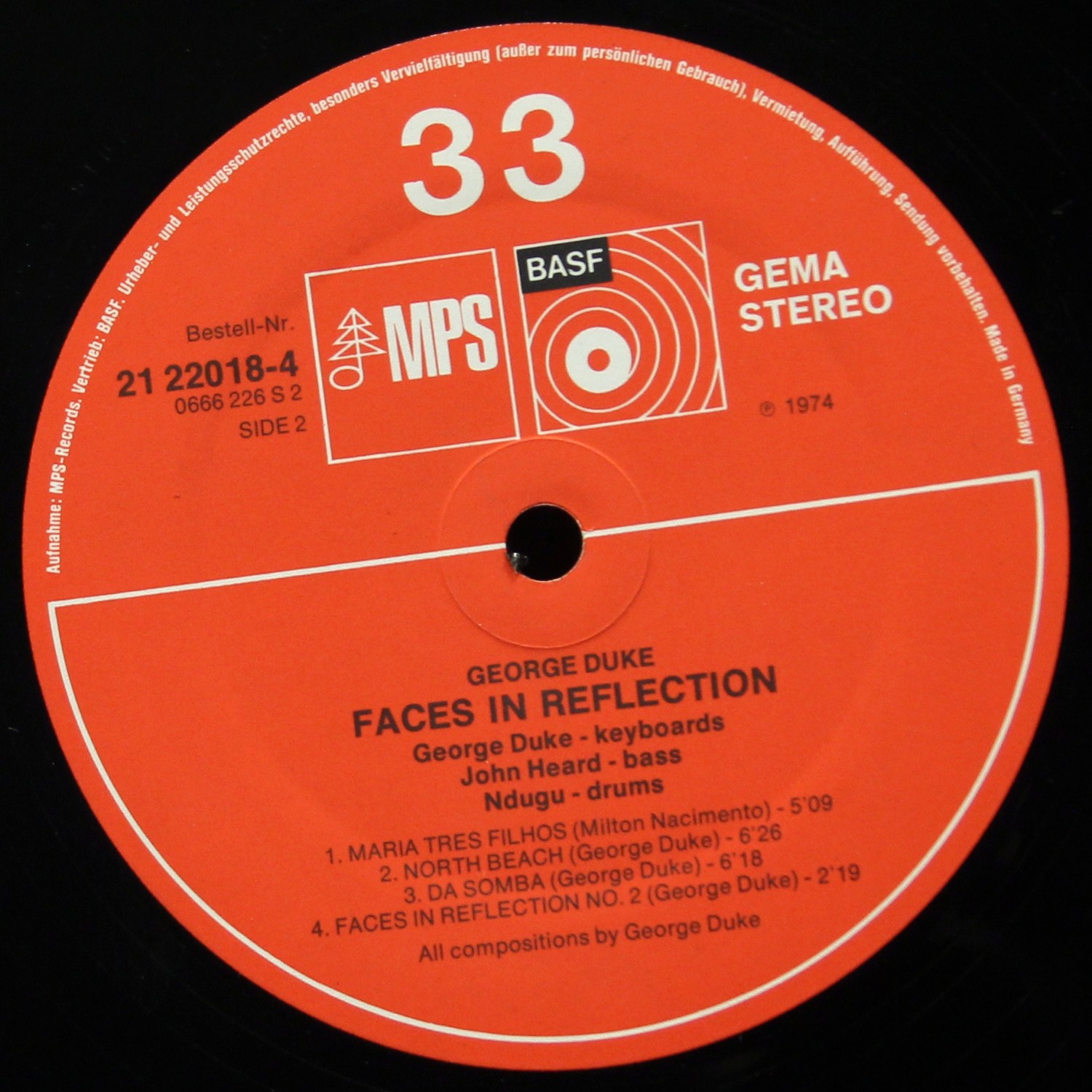 LP George Duke — Faces In Reflection фото 4