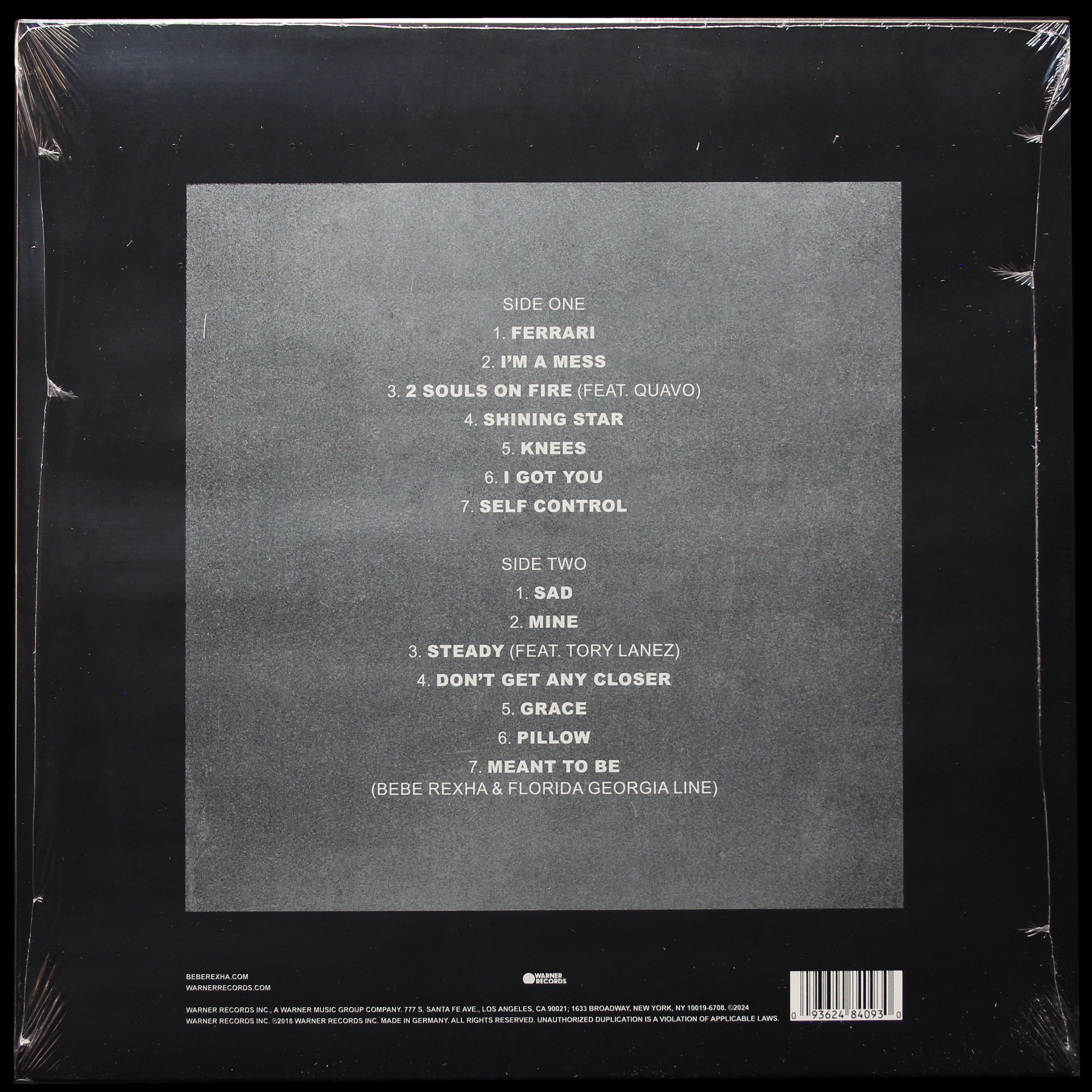 LP Bebe Rexha — Expectations (цветной винил) фото 2