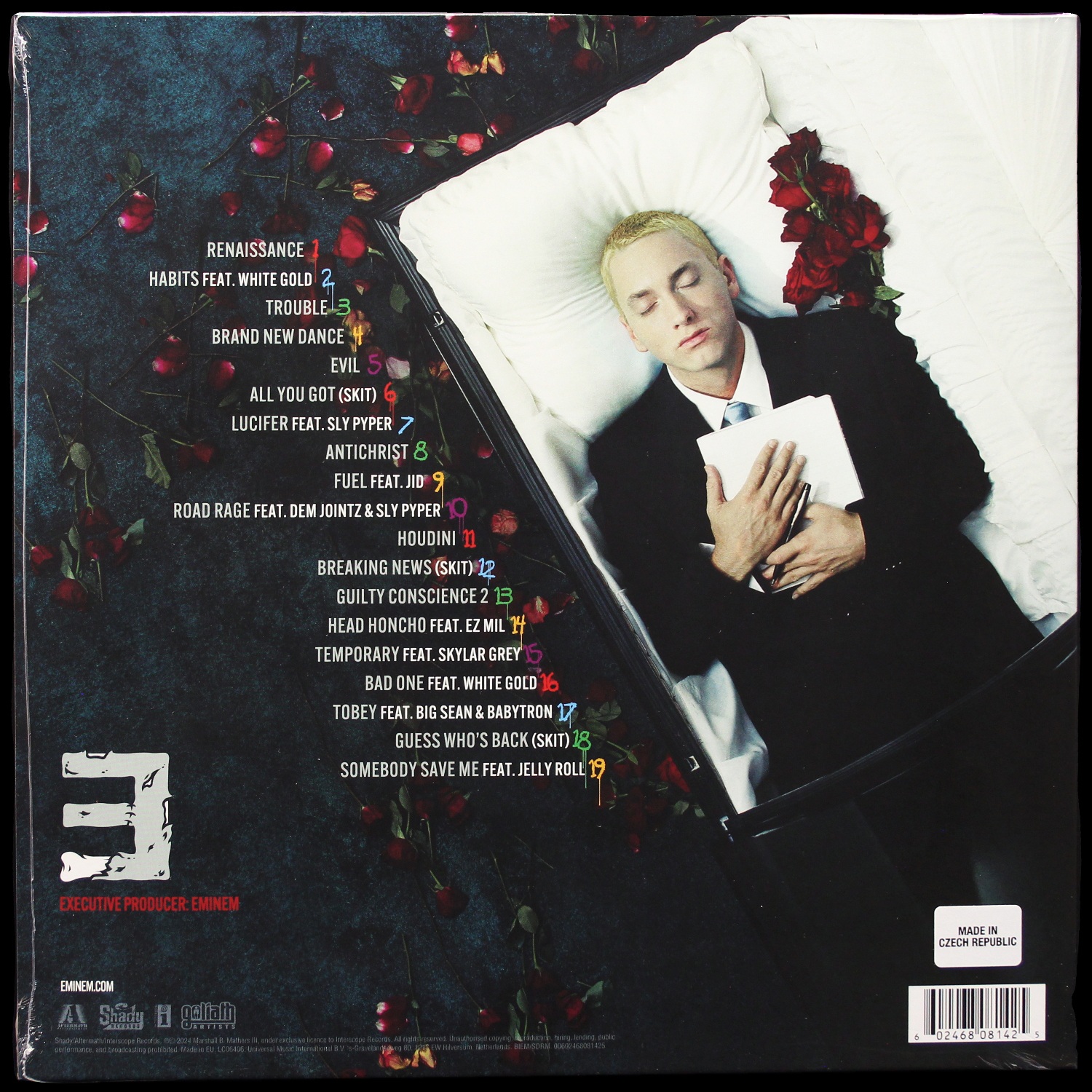 LP Eminem — Death Of Slim Shady (Coup De Grace) (2LP,  цветной винил) фото 2