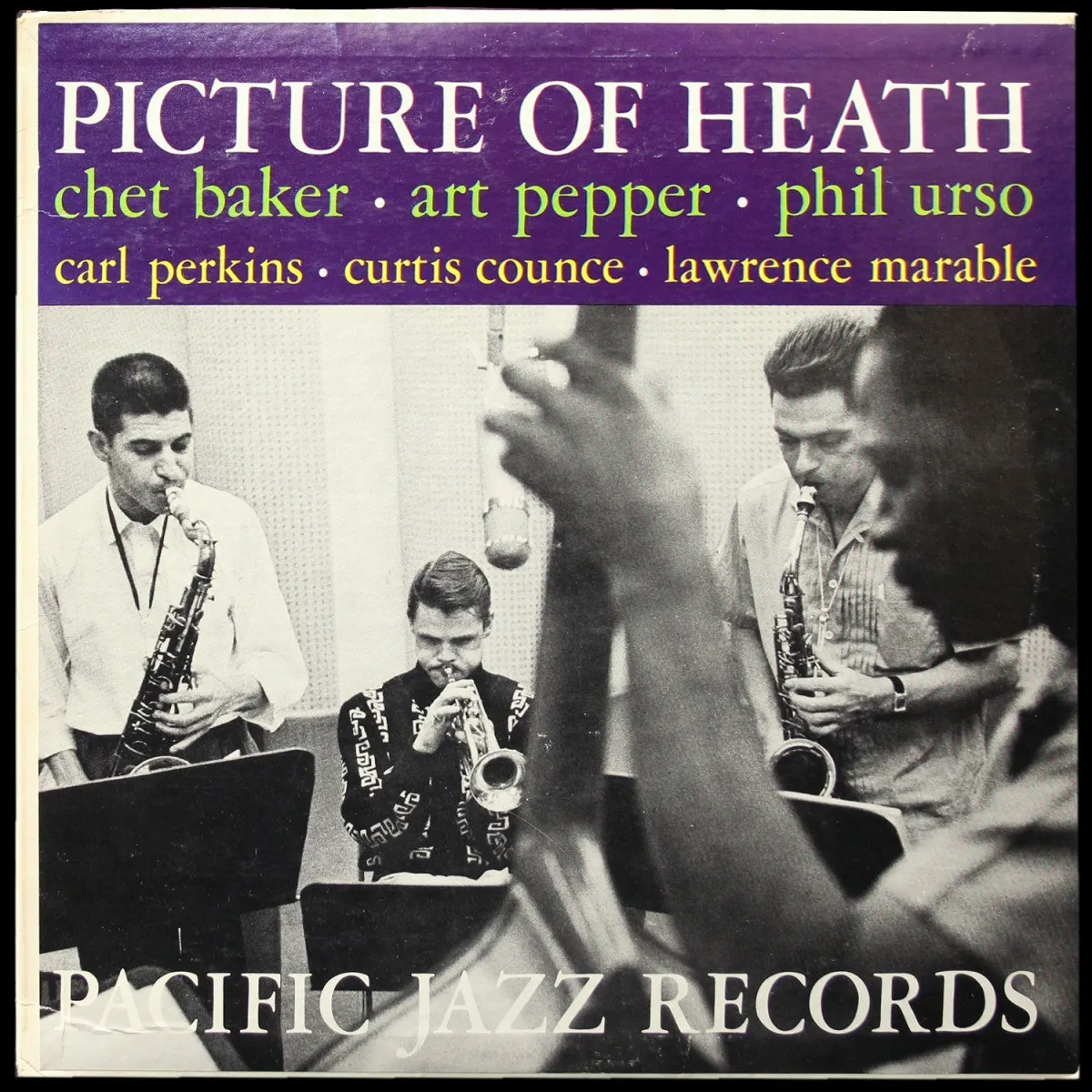 LP Chet Baker — Picture Of Heath (моно) фото