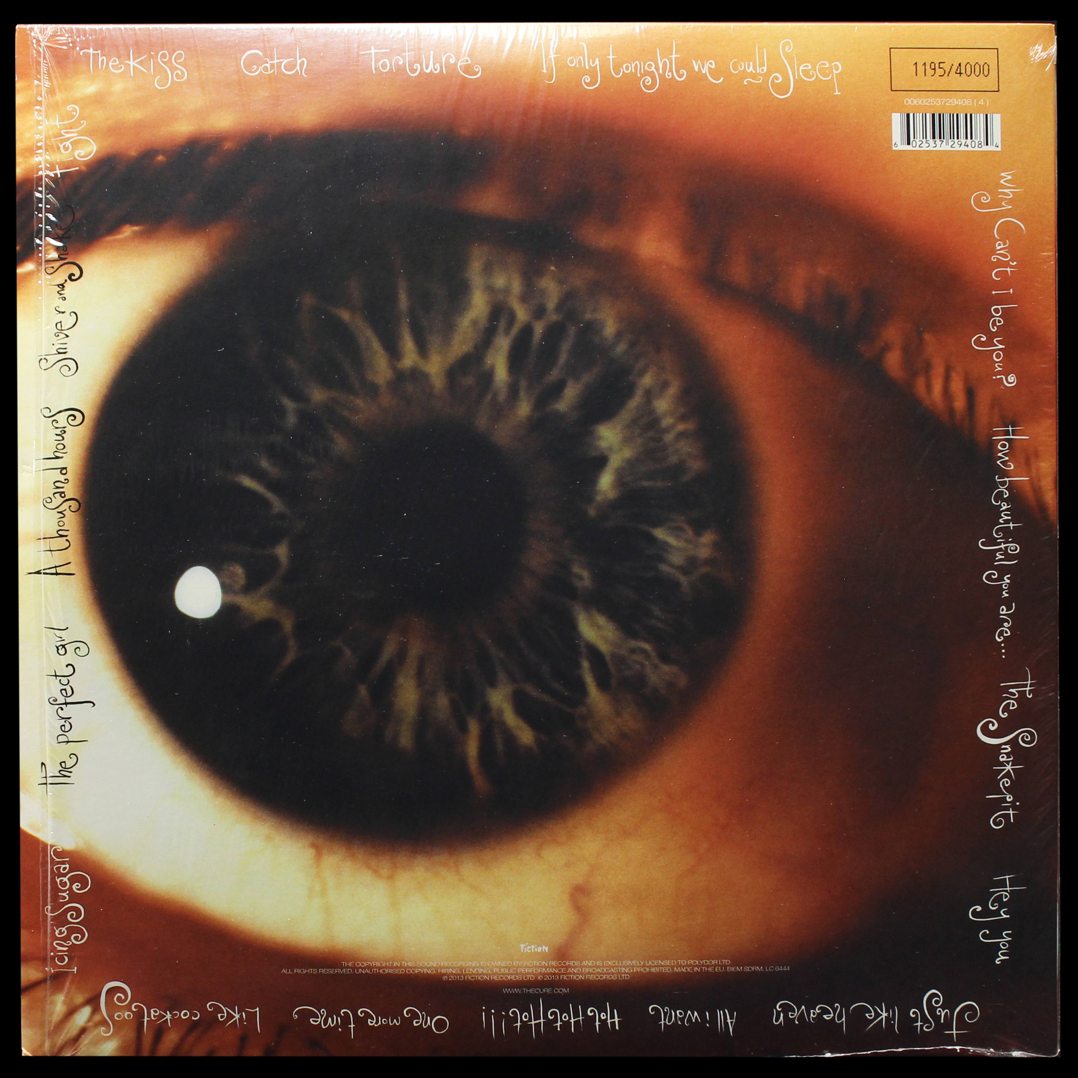 LP Cure — Kiss Me Kiss Me Kiss Me (2LP,  цветной винил) фото 2