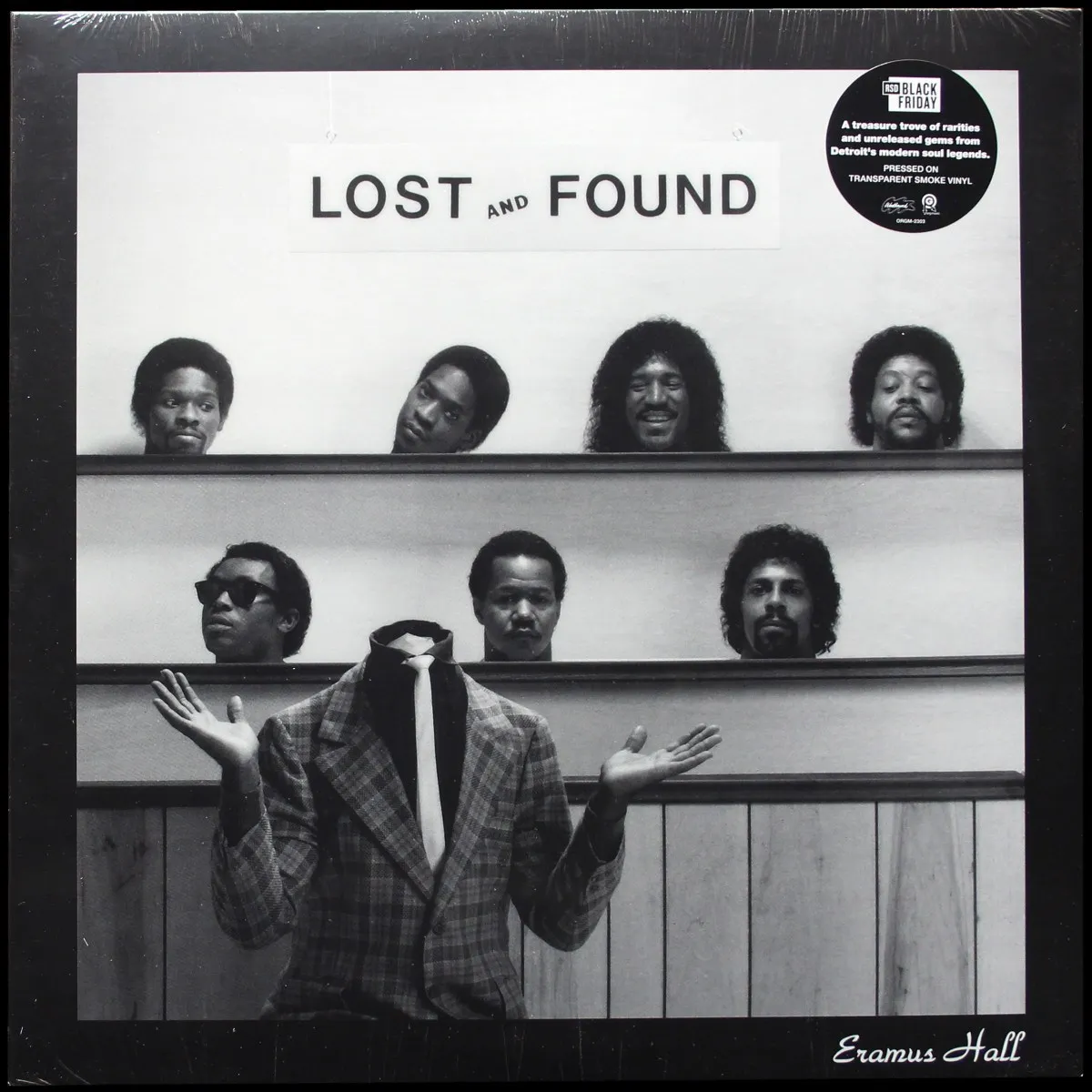 LP Eramus Hall — Lost And Found (цветной винил) фото