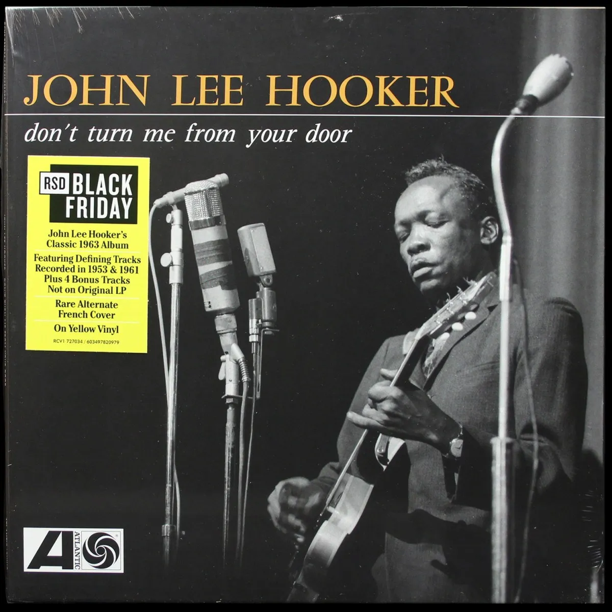LP John Lee Hooker — Don't Turn Me From Your Door (цветной винил,  моно) фото