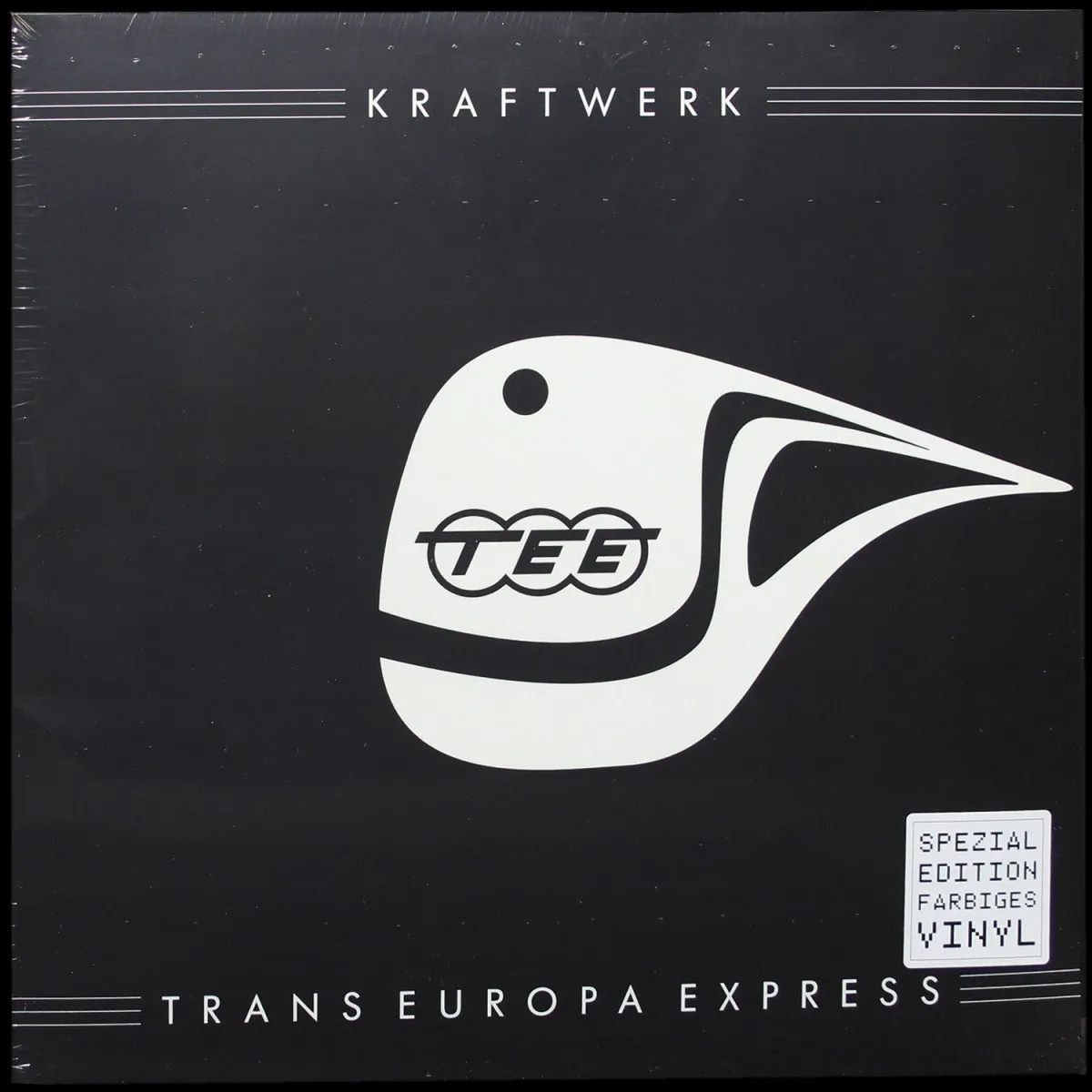 LP Kraftwerk — Trans Europa Express (цветной винил, + буклет) фото